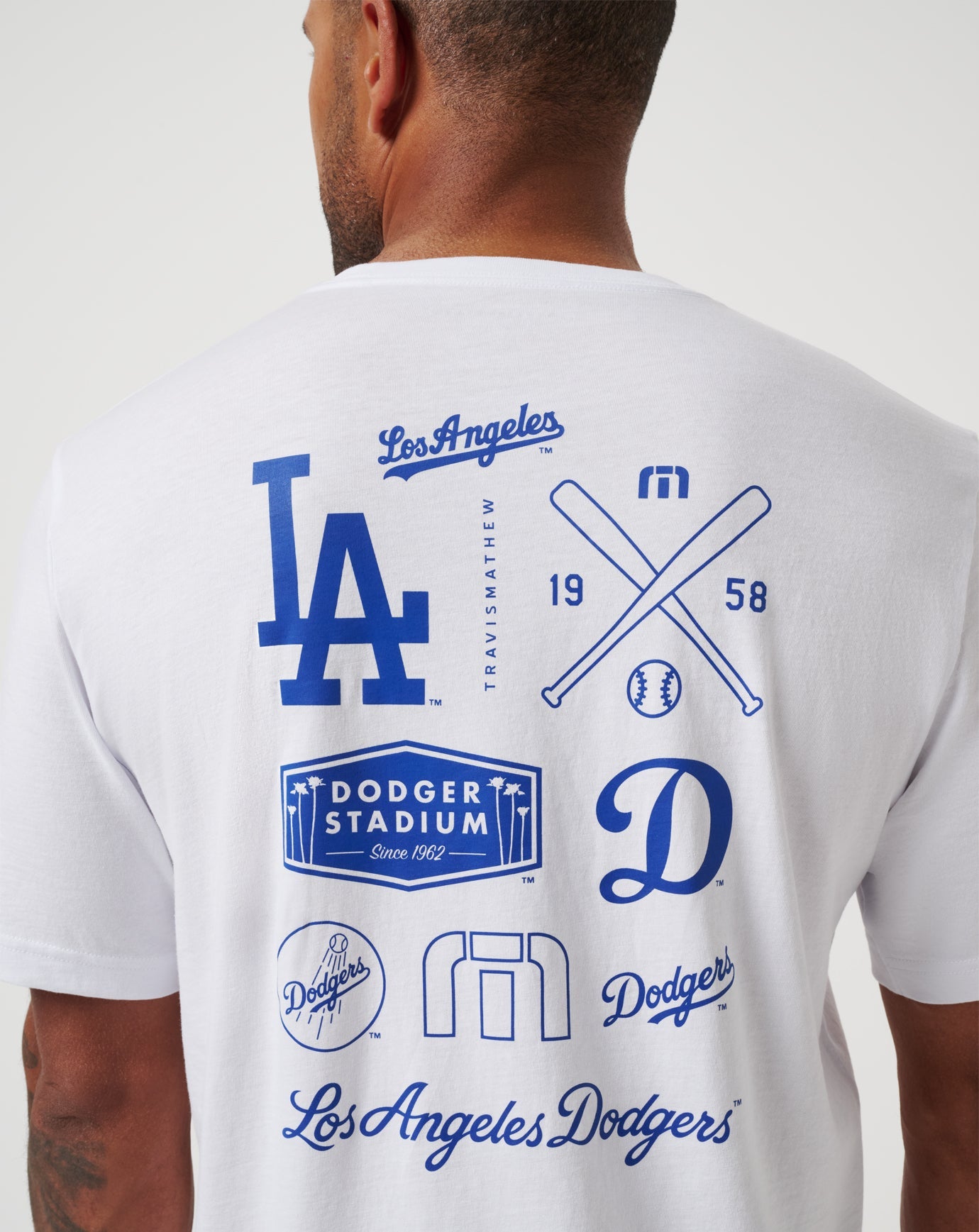 Los Angeles Dodgers Friendly Rivalry Tee - Travis Mathew