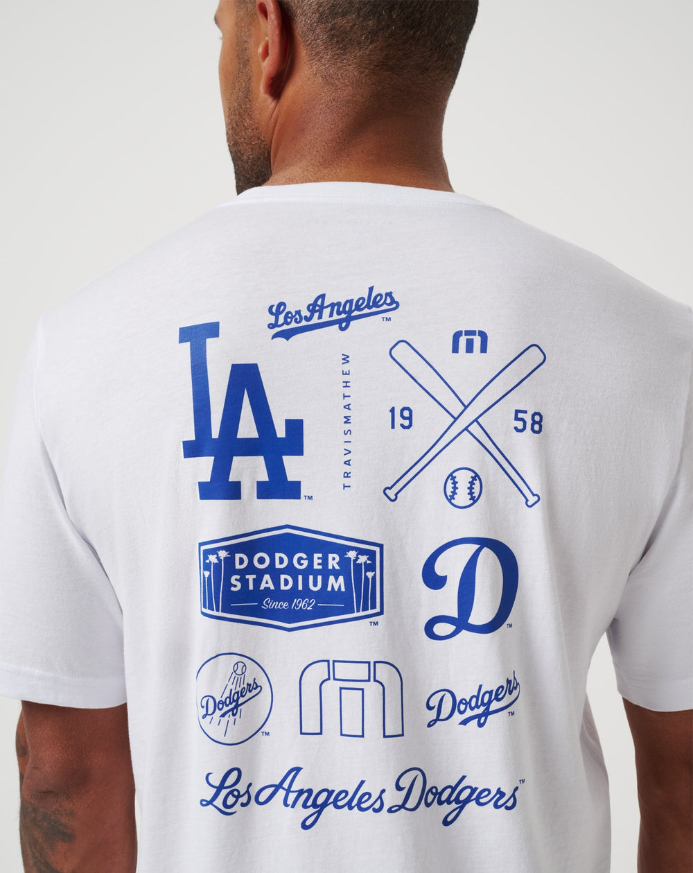 Los Angeles Dodgers Friendly Rivalry Tee - Travis Mathew