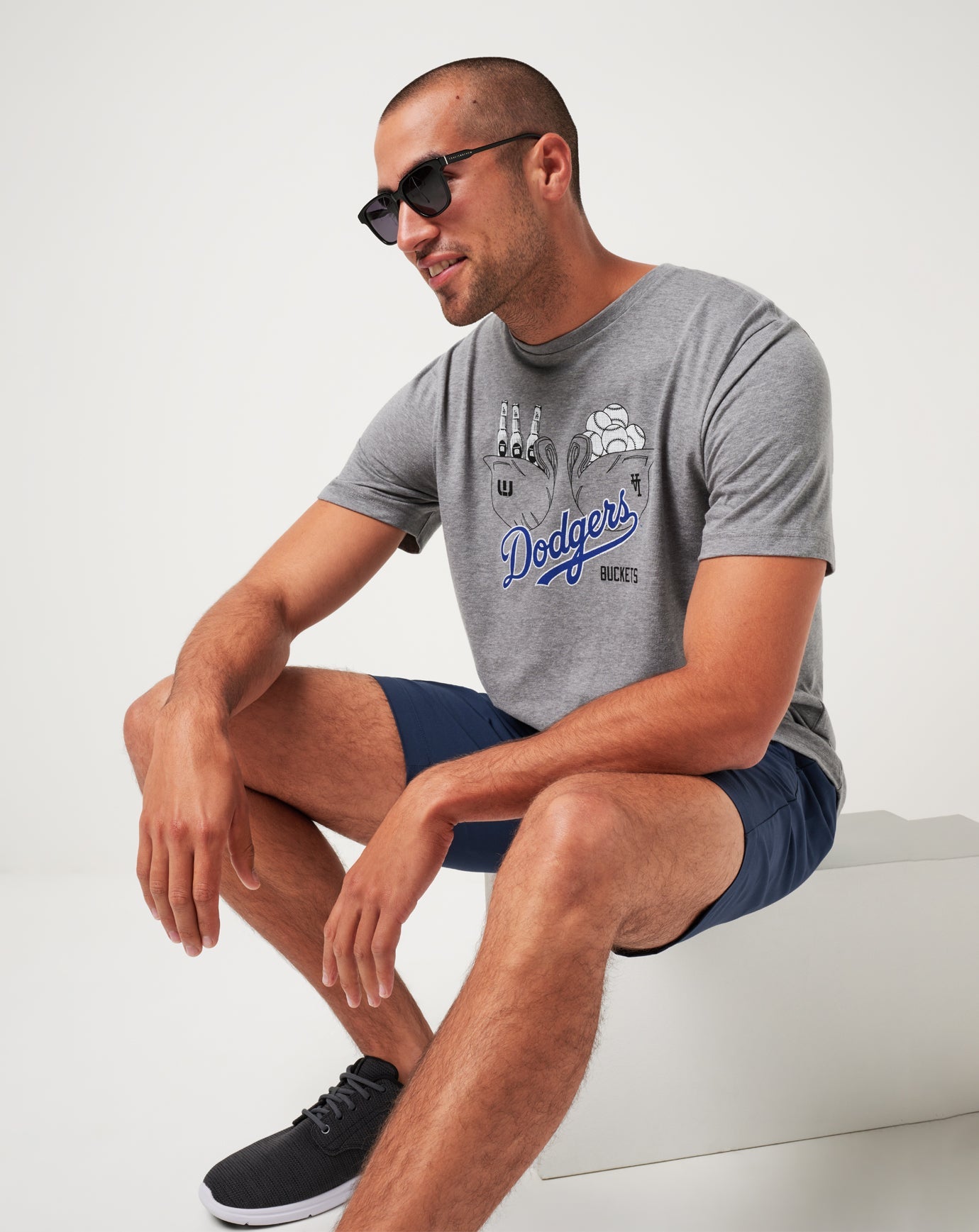 Los Angeles Dodgers Strike One Tee - Travis Mathew