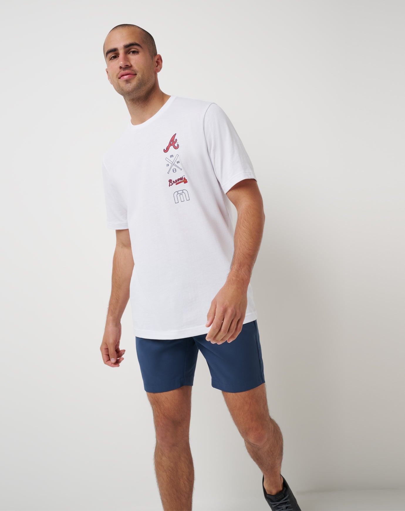 Atlanta Braves Sunset Slam 2.0 Tee - Travis Mathew