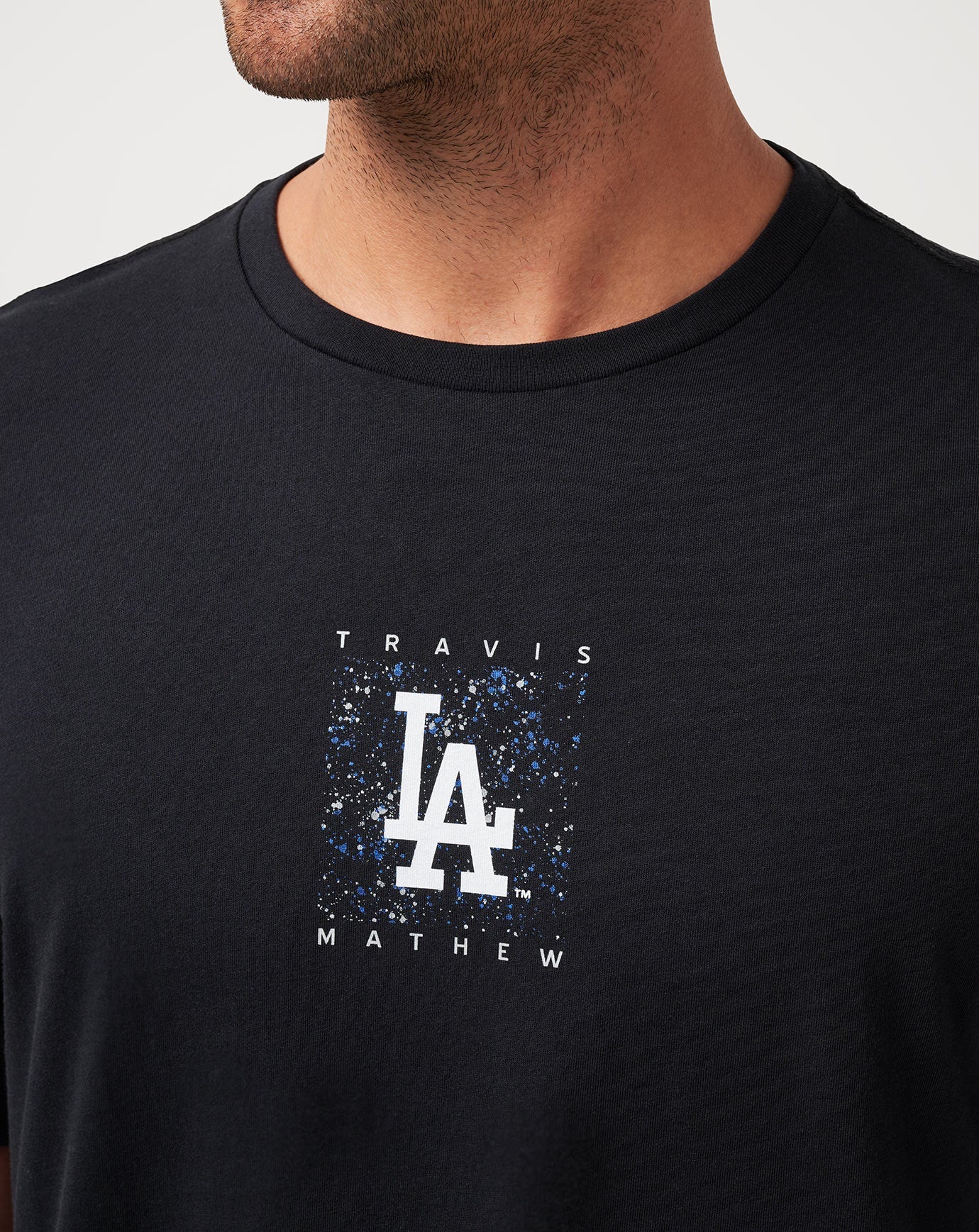 Los Angeles Dodgers In The Dugout Tee - Travis Mathew