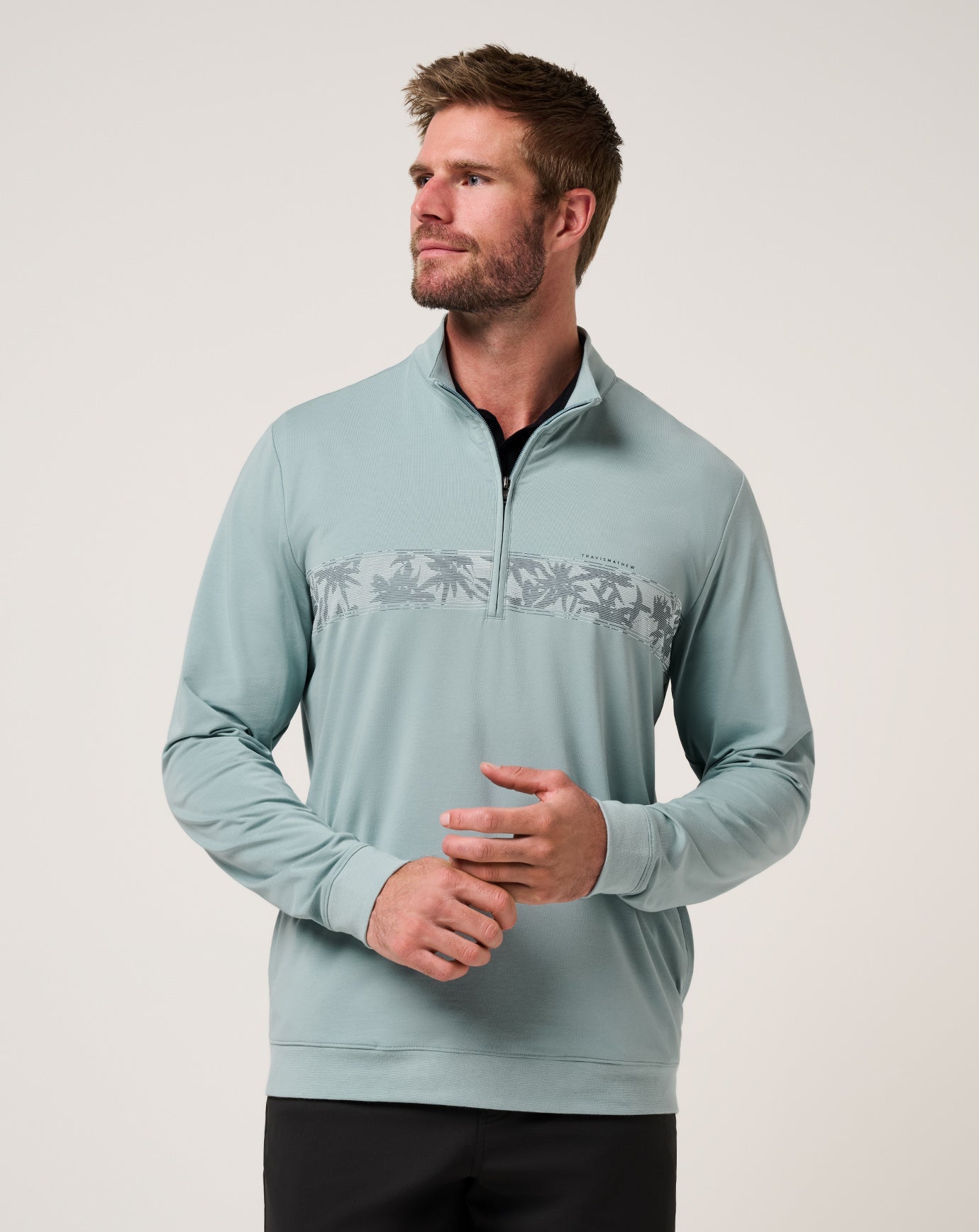 Trophy Life Quarter Zip - Travis Mathew