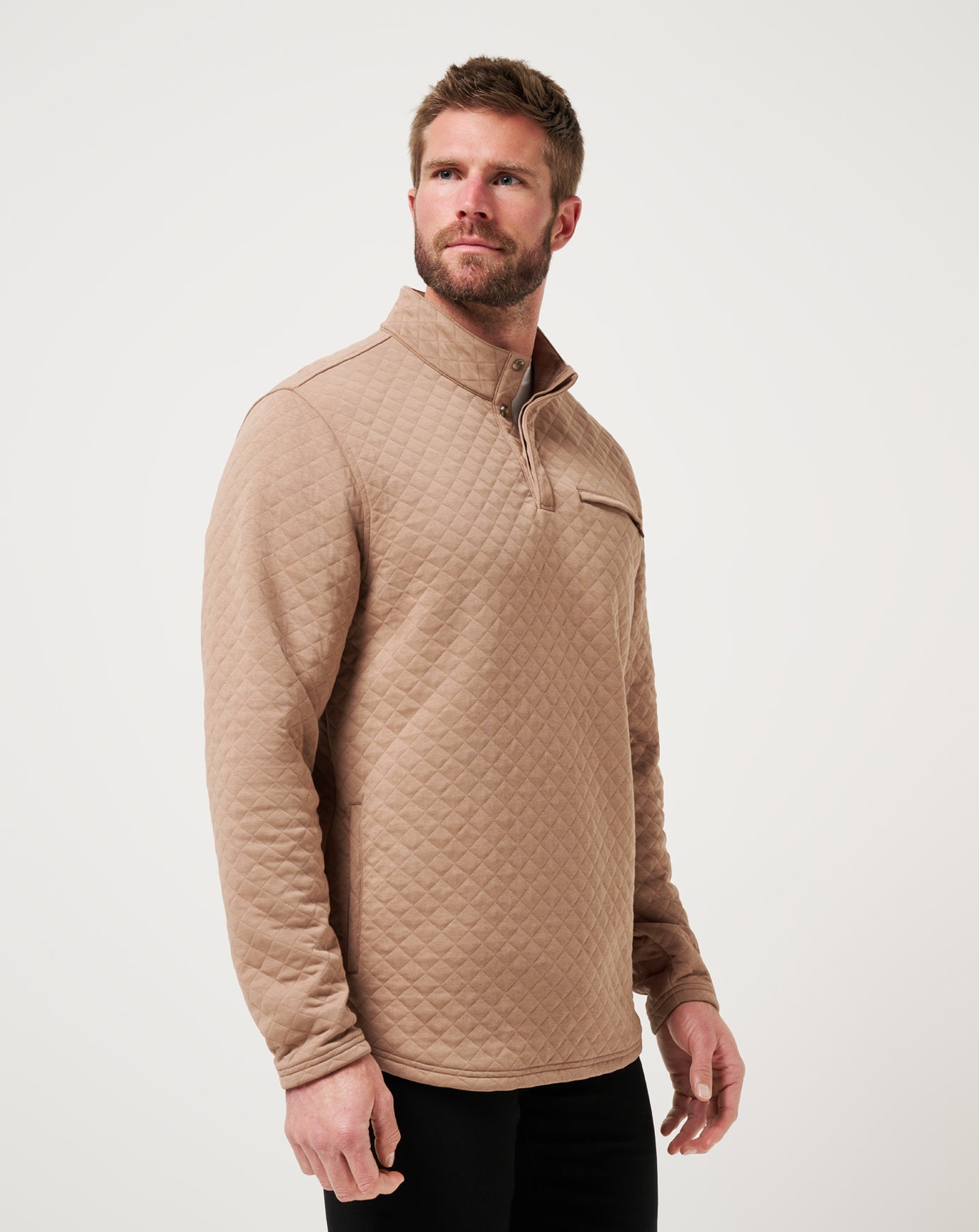 Transatlantic Quarter Zip - Travis Mathew