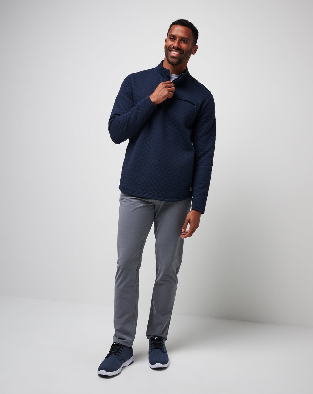 Transatlantic Quarter Zip - Travis Mathew