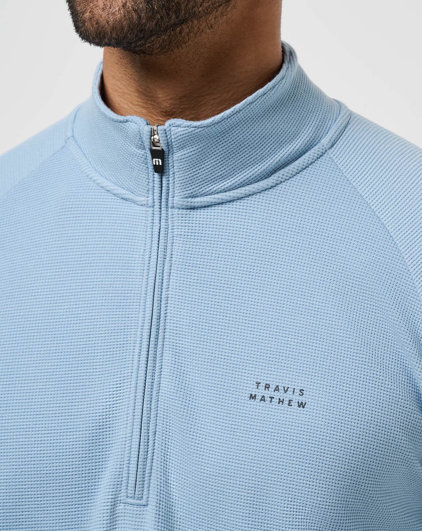 Performance Waffle Quarter Zip - Travis Mathew