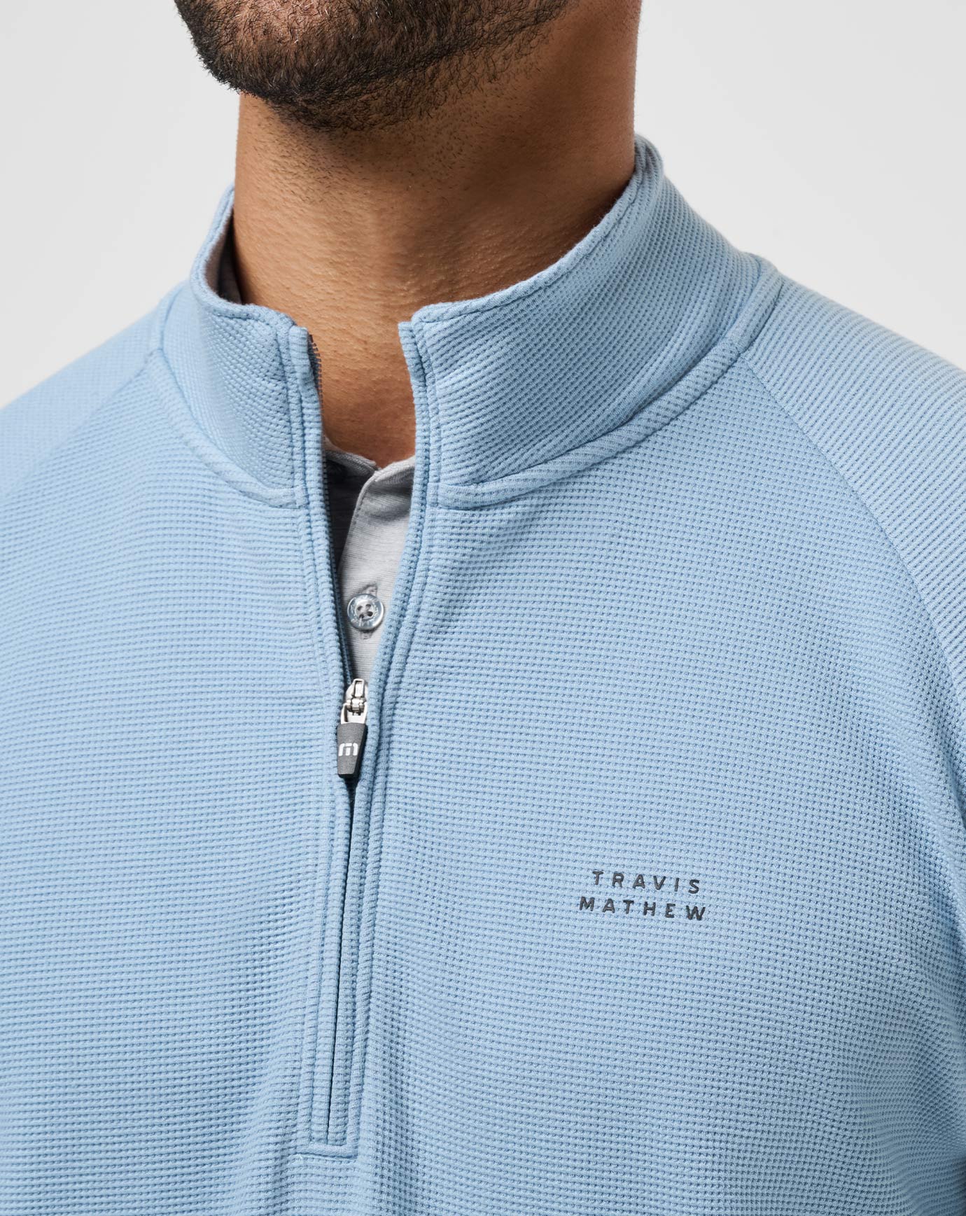Performance Waffle Quarter Zip - Travis Mathew