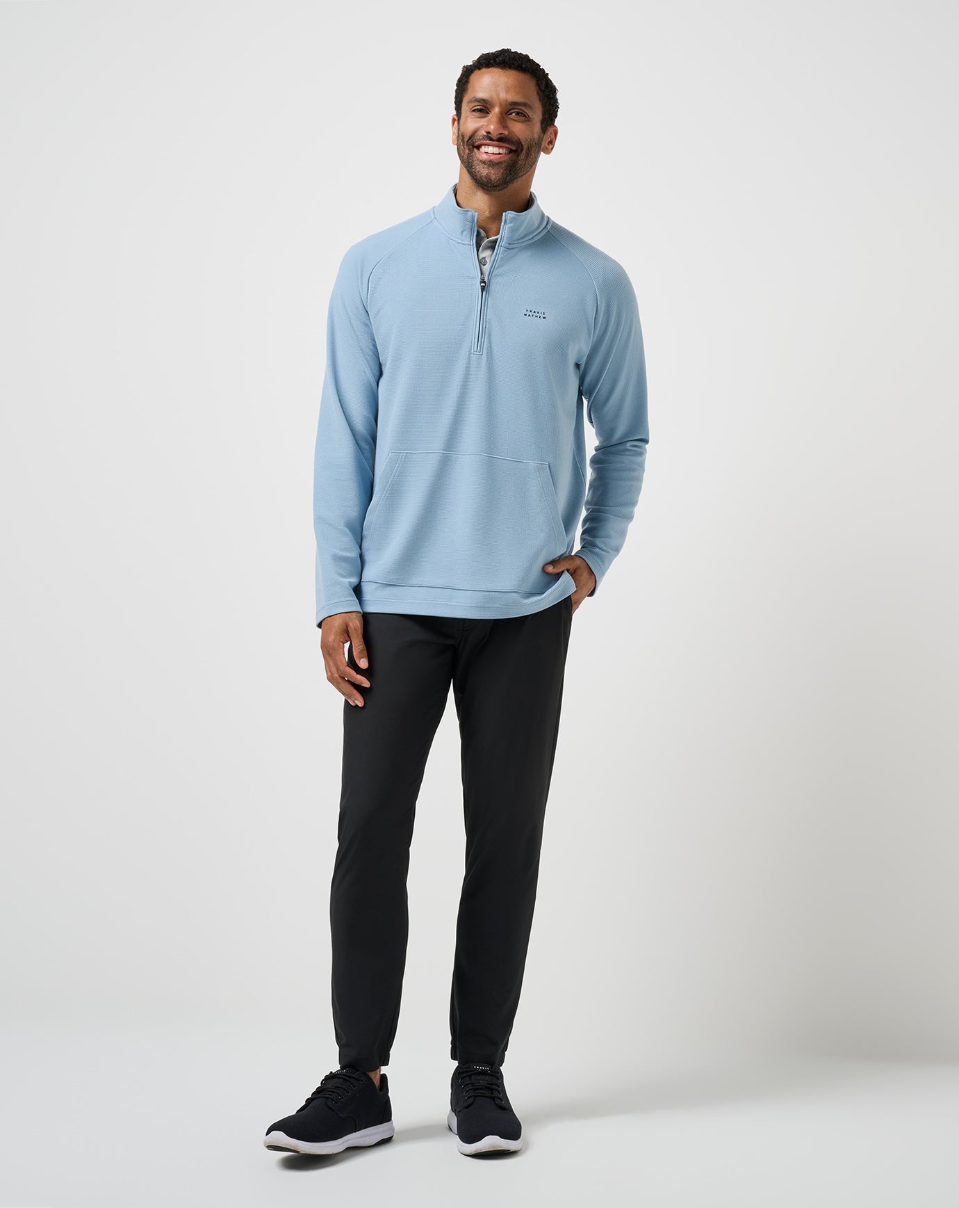 Performance Waffle Quarter Zip - Travis Mathew