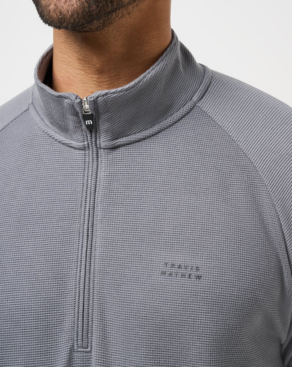 Performance Waffle Quarter Zip - Travis Mathew
