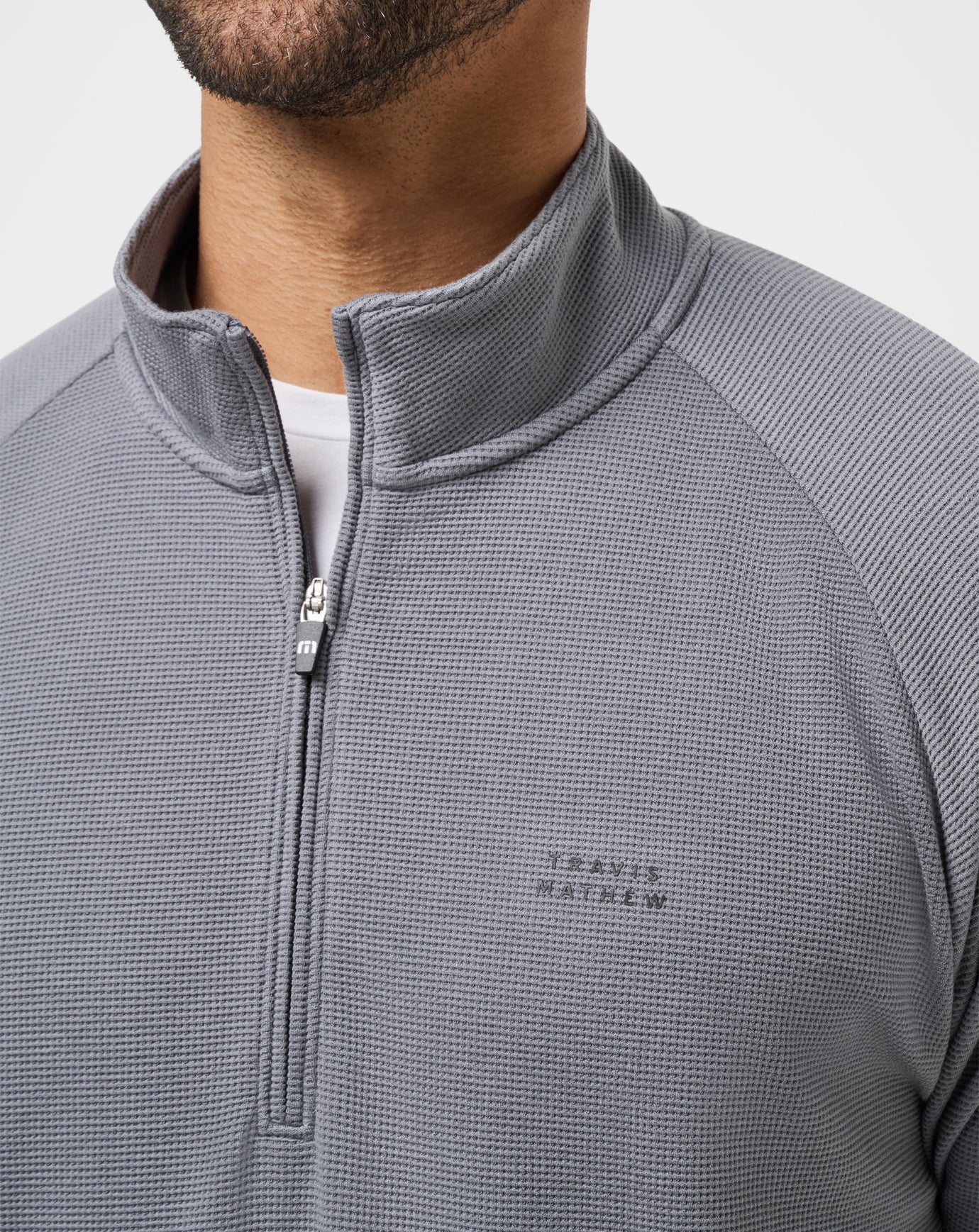 Performance Waffle Quarter Zip - Travis Mathew