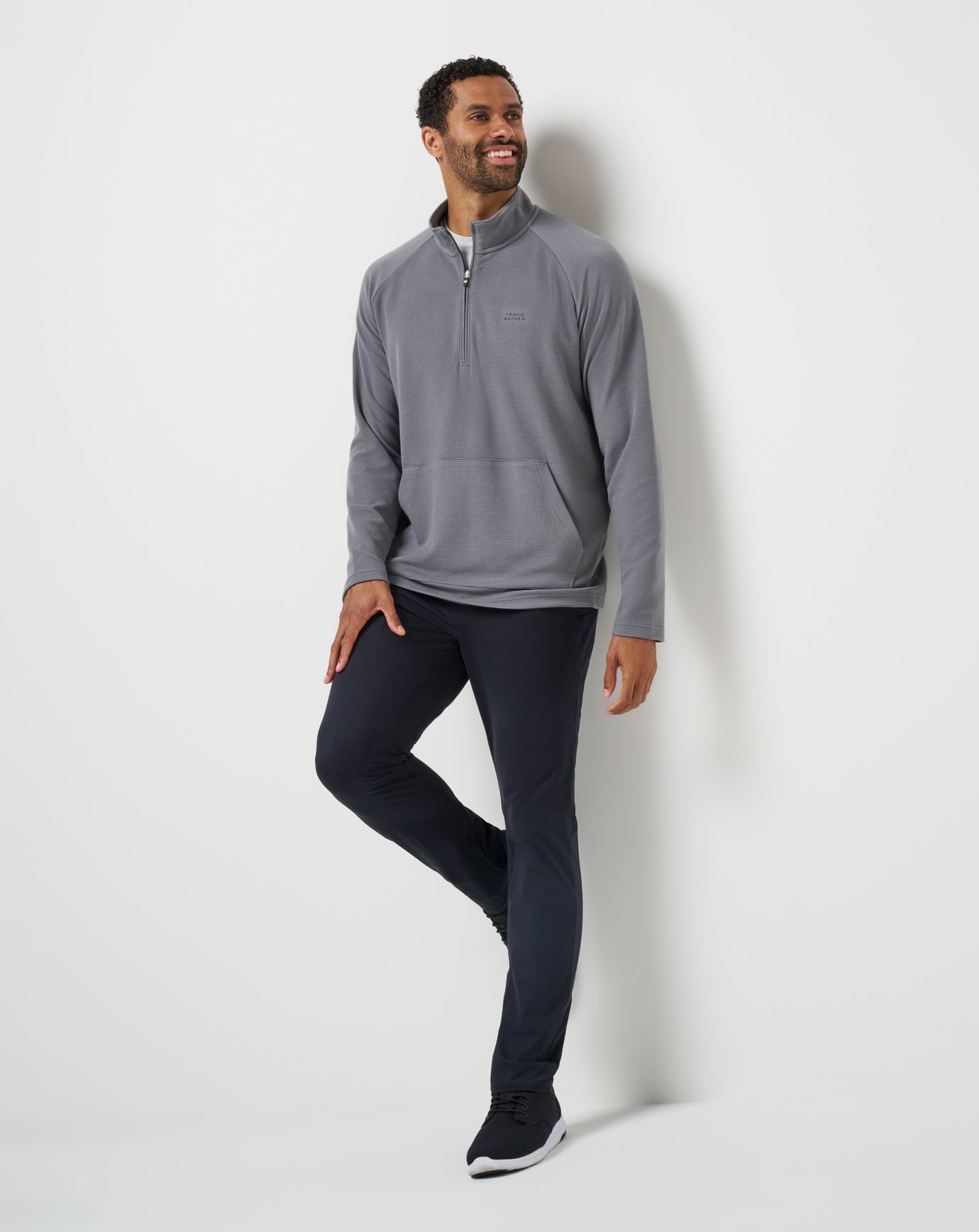 Performance Waffle Quarter Zip - Travis Mathew