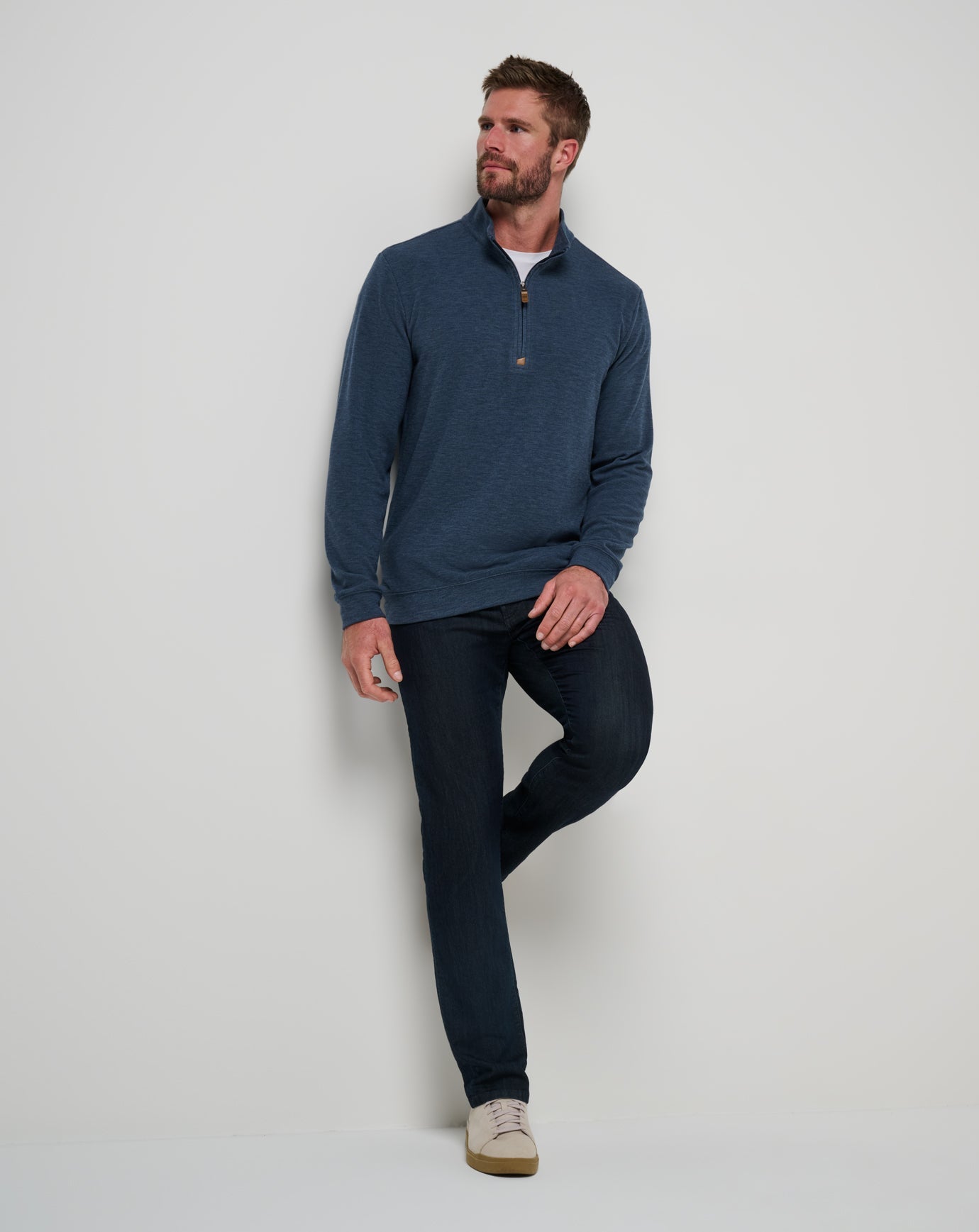 Cloud Sweater Quarter Zip - Travis Mathew