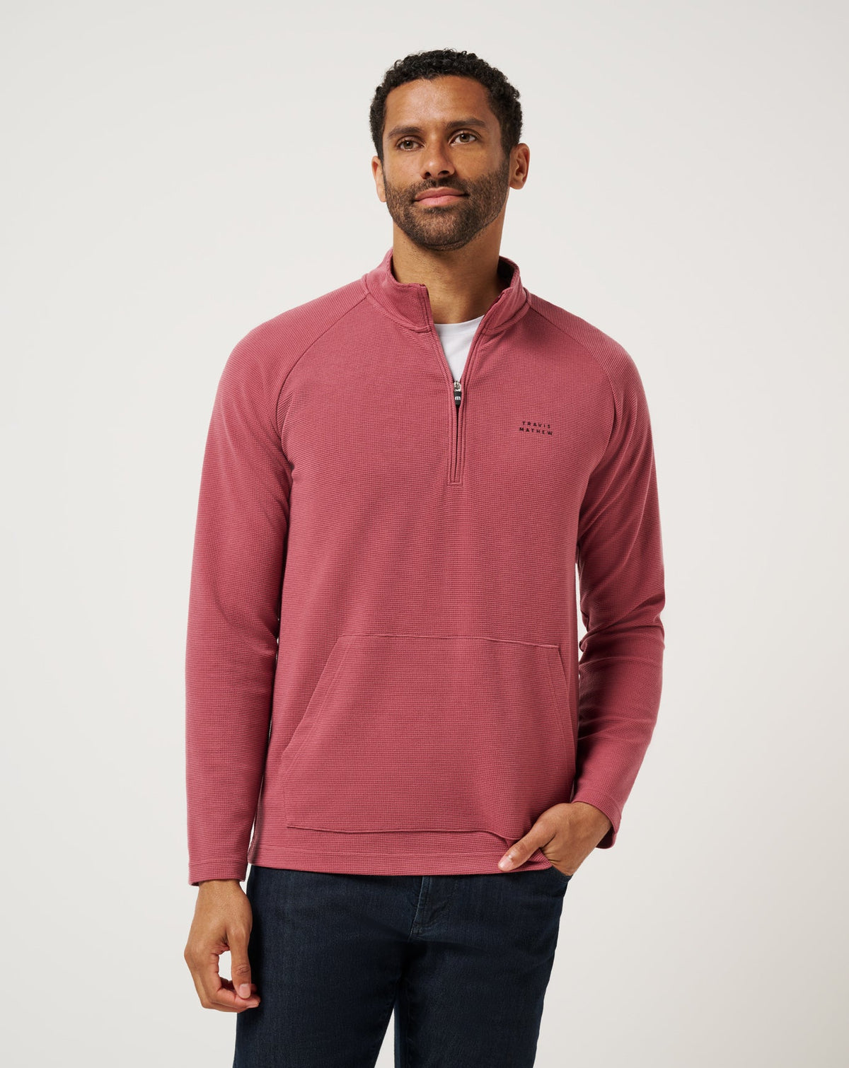 Performance Waffle Quarter Zip - Travis Mathew
