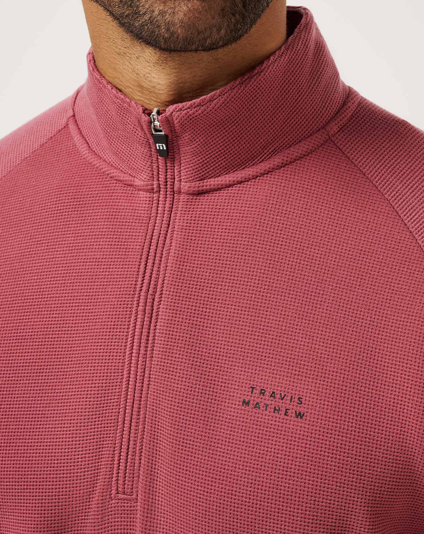 Performance Waffle Quarter Zip - Travis Mathew