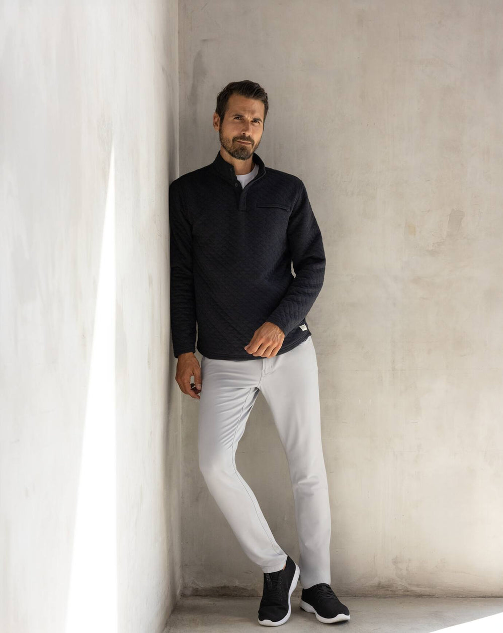 Transatlantic Quarter Zip - Travis Mathew