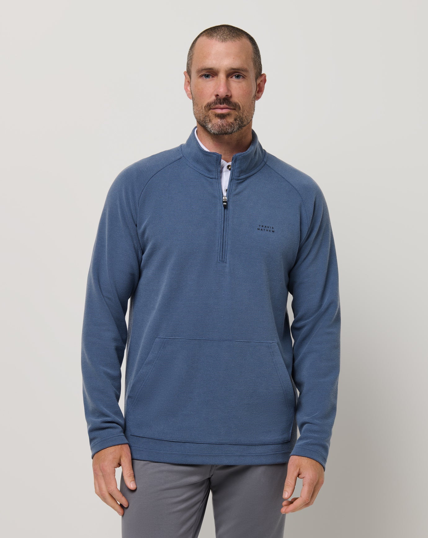 Performance Waffle Quarter Zip - Travis Mathew