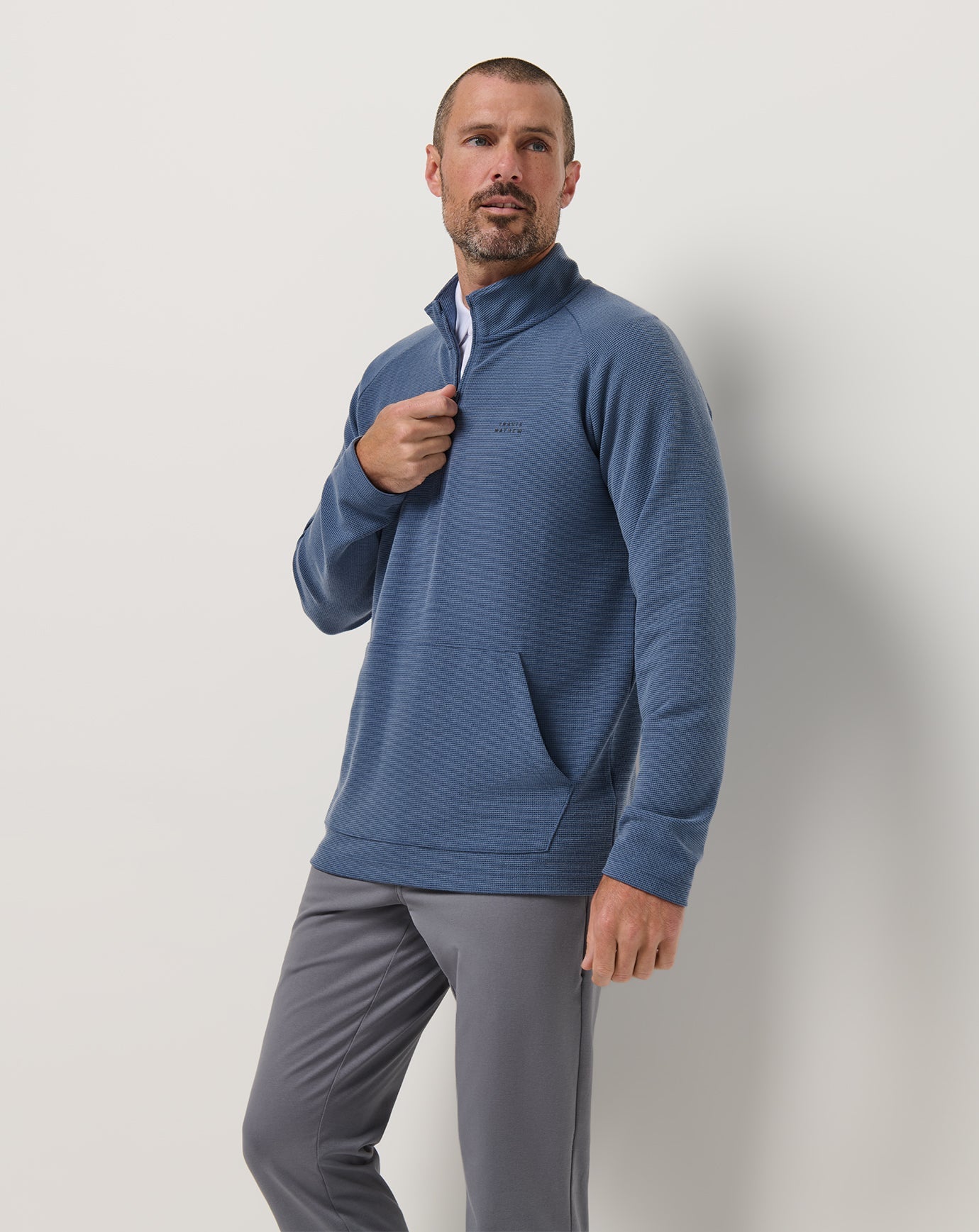 Performance Waffle Quarter Zip - Travis Mathew
