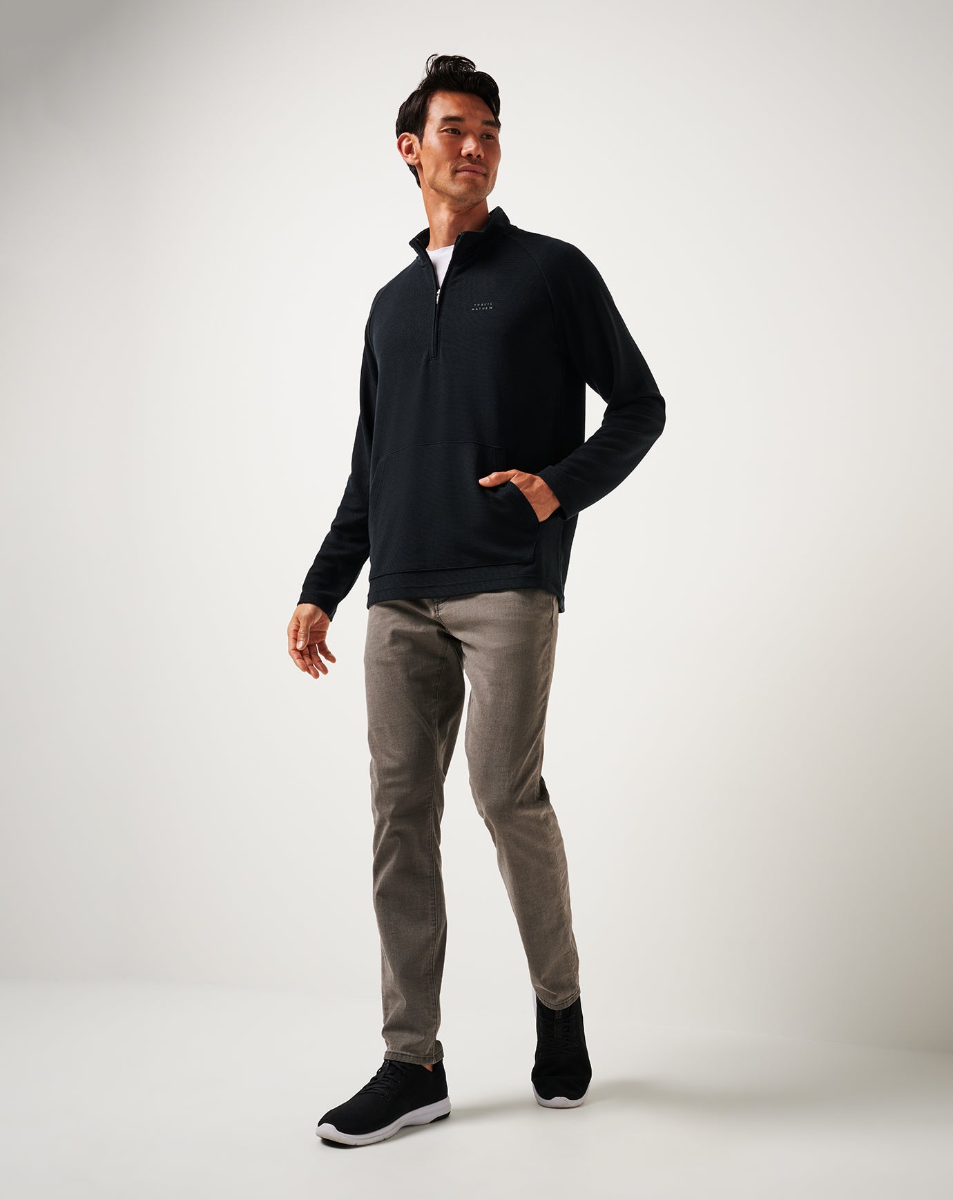 Performance Waffle Quarter Zip - Travis Mathew