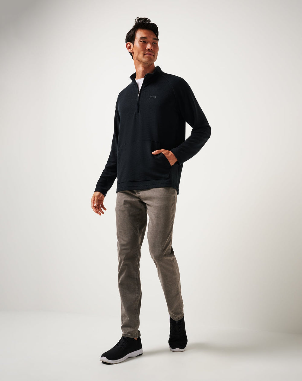 Performance Waffle Quarter Zip - Travis Mathew