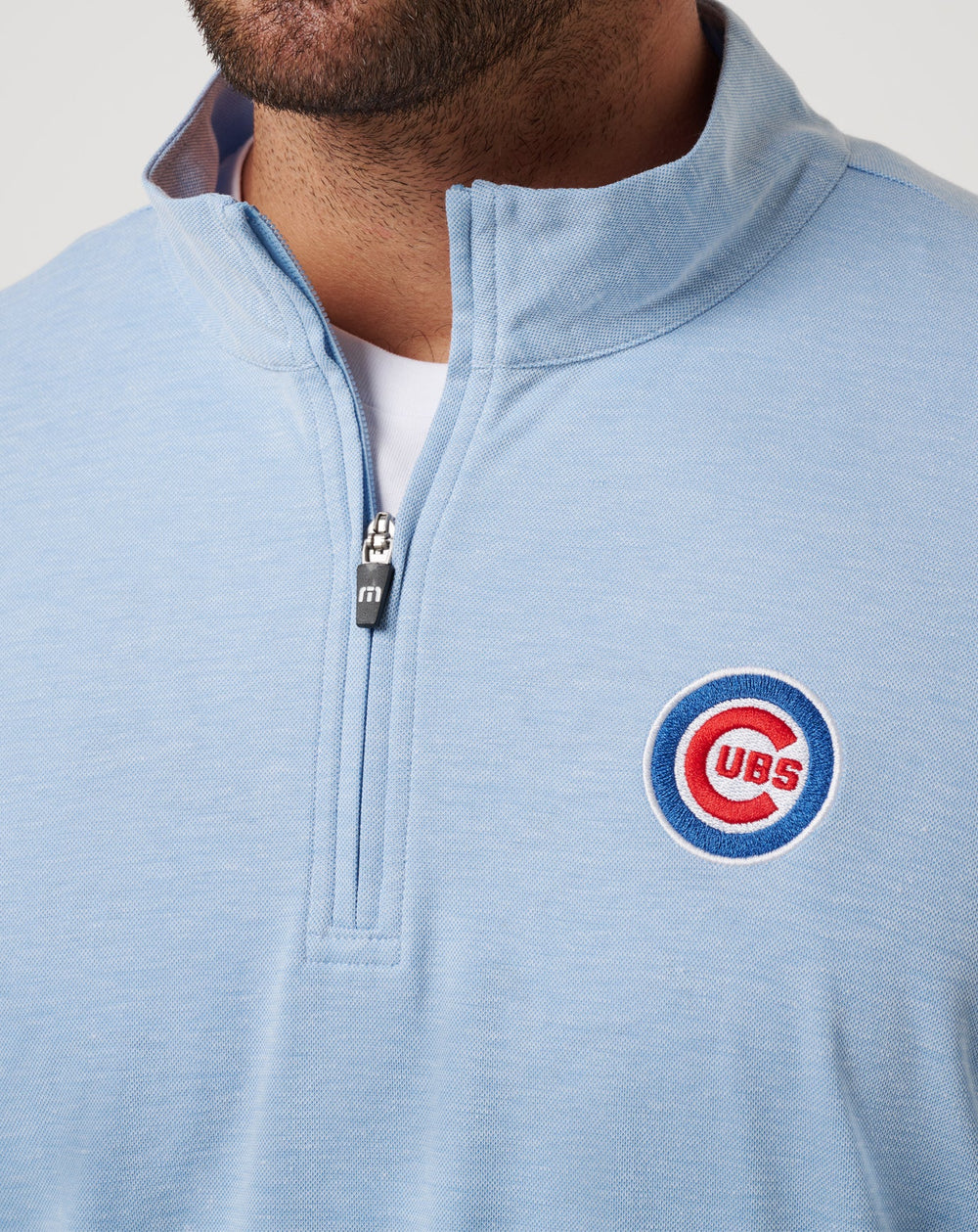 Chicago Cubs Time To Tailgate Quarter Zip - Travis Mathew