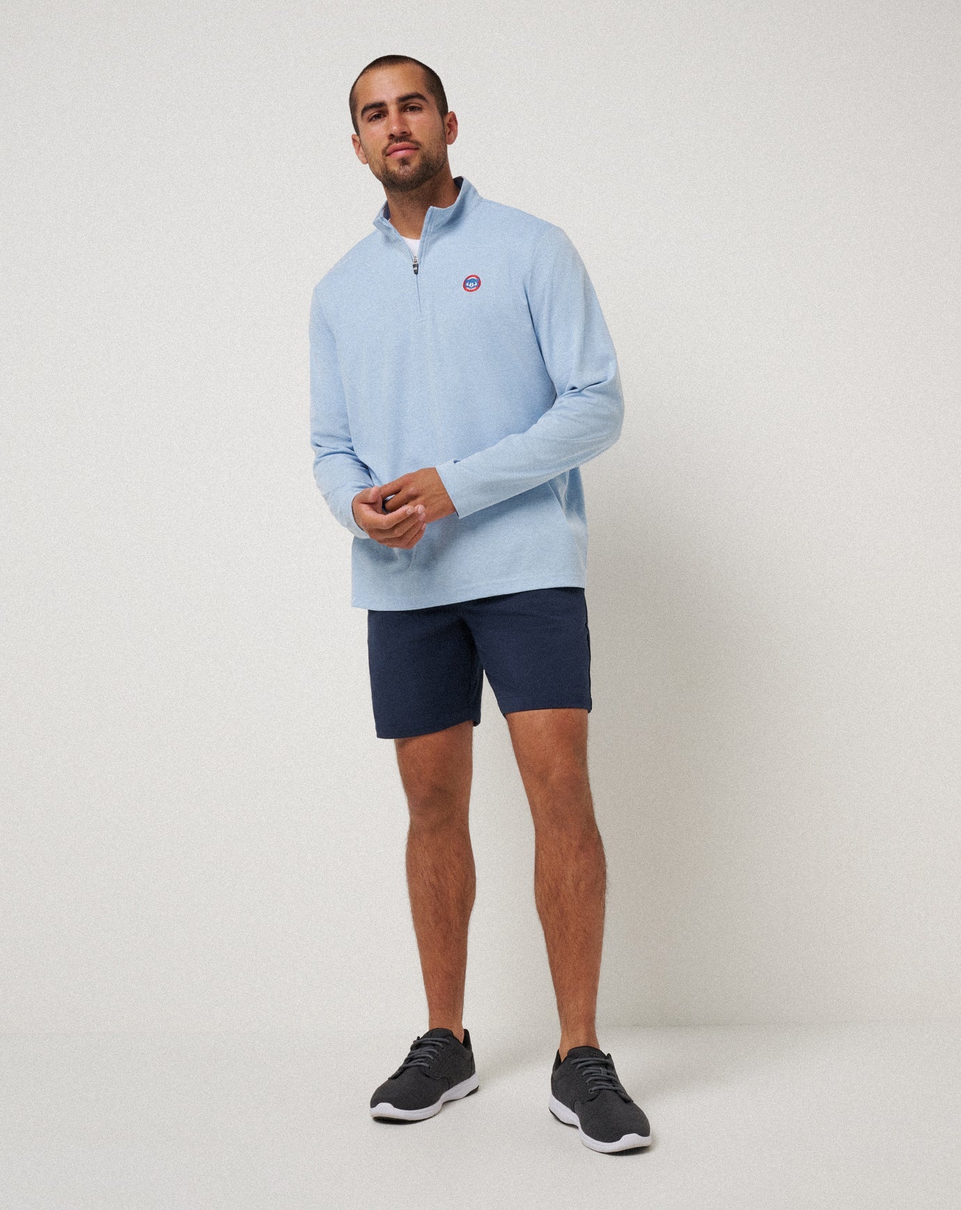 Chicago Cubs Time To Tailgate Quarter Zip - Travis Mathew