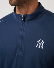 New York Yankees Time To Tailgate Quarter Zip - Travis Mathew