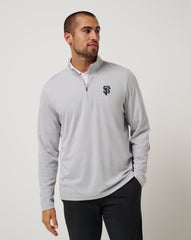 San Francisco Giants Time To Tailgate Quarter Zip - Travis Mathew