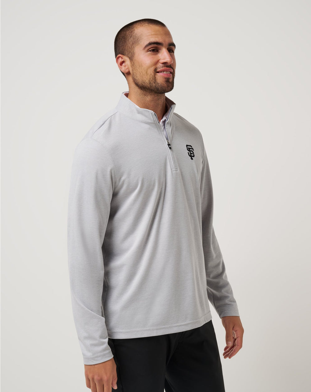 San Francisco Giants Time To Tailgate Quarter Zip - Travis Mathew