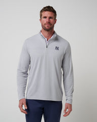 New York Yankees Time To Tailgate Quarter Zip - Travis Mathew