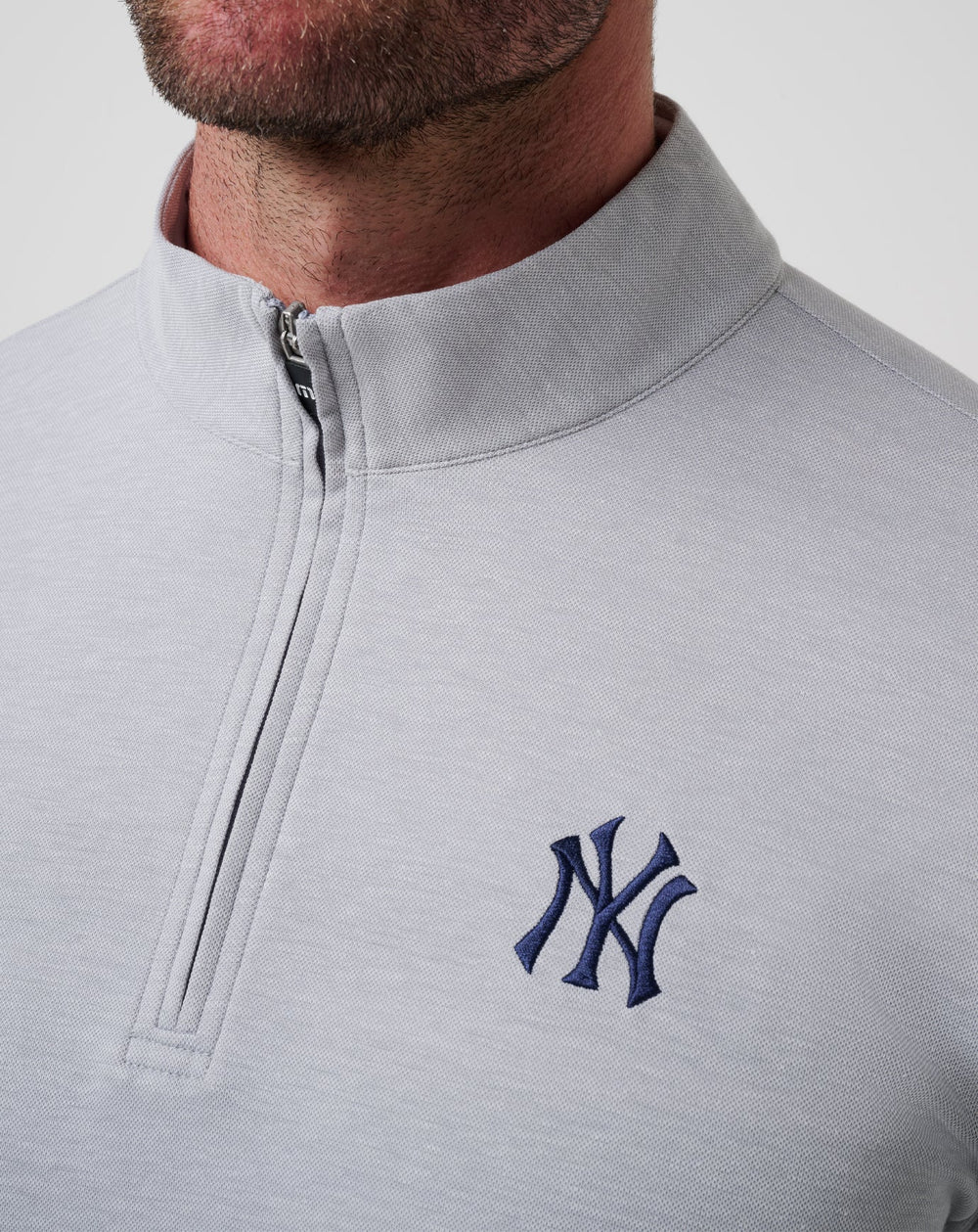 New York Yankees Time To Tailgate Quarter Zip - Travis Mathew