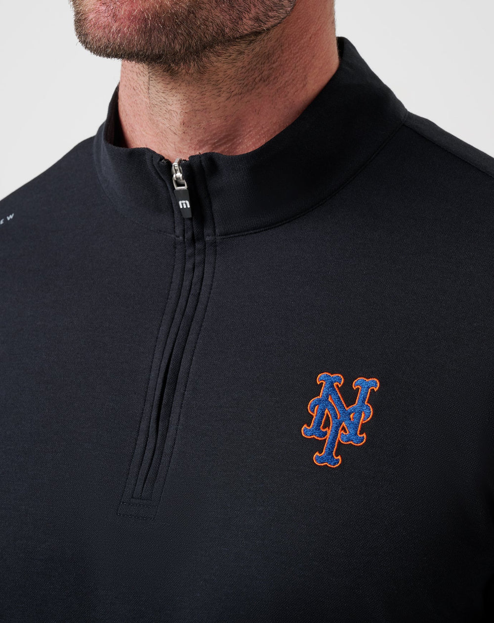New York Mets Time To Tailgate Quarter Zip - Travis Mathew