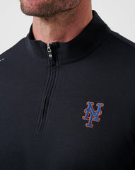 New York Mets Time To Tailgate Quarter Zip - Travis Mathew