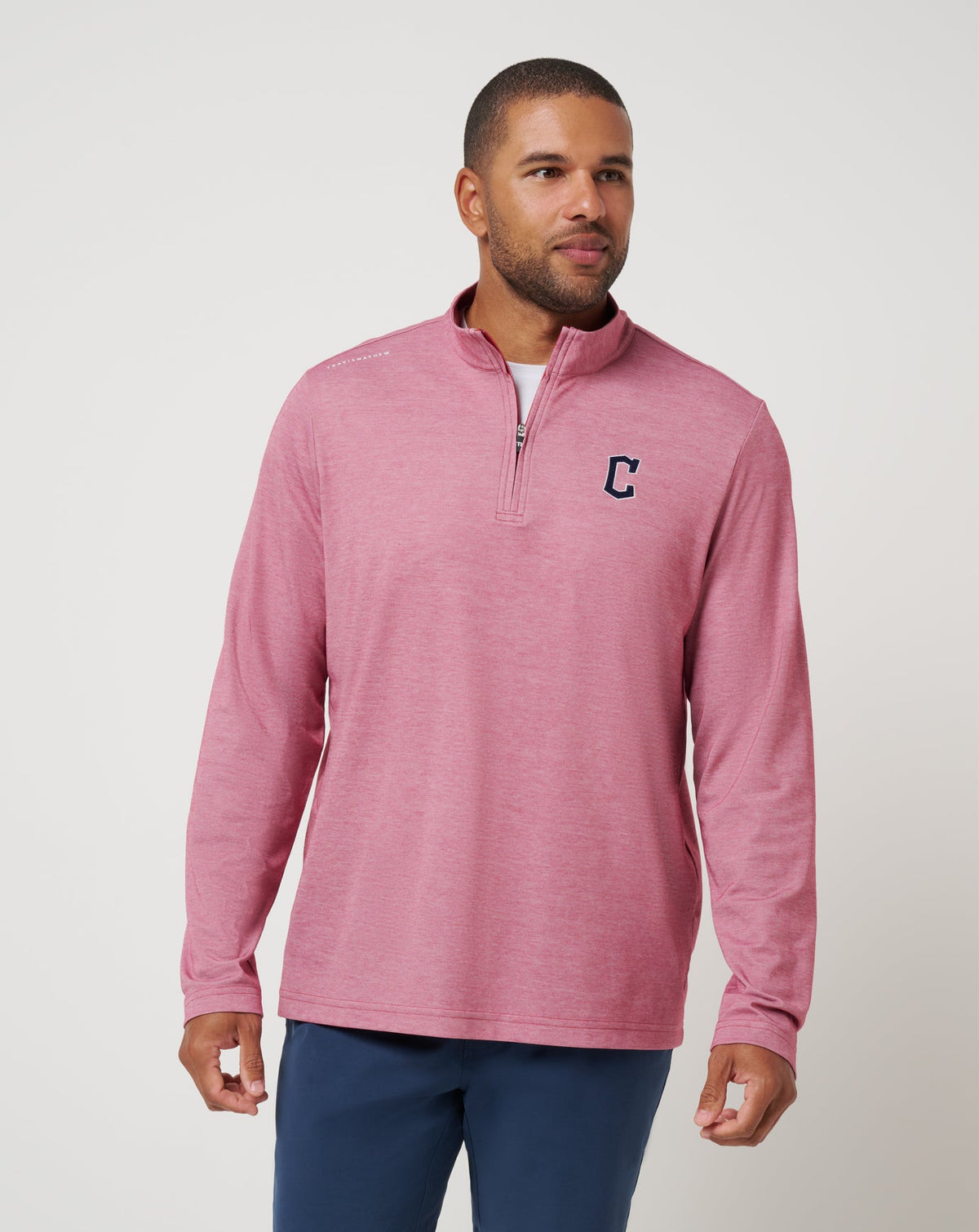 Cleveland Guardians Time To Tailgate Quarter Zip - Travis Mathew