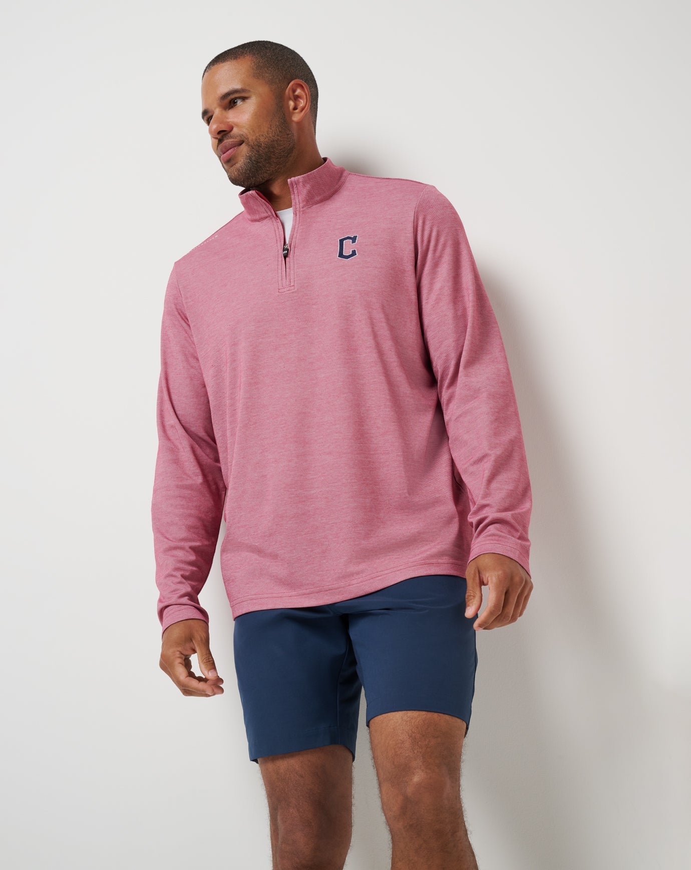 Cleveland Guardians Time To Tailgate Quarter Zip - Travis Mathew