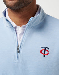 Minnesota Twins Time To Tailgate Quarter Zip - Travis Mathew