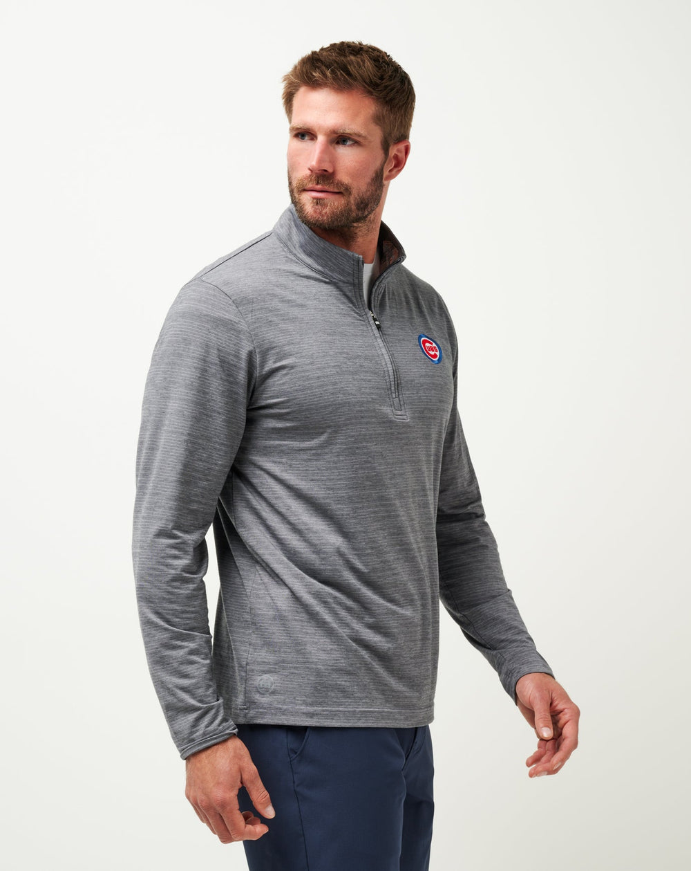 Chicago Cubs The Heater Quarter Zip - Travis Mathew
