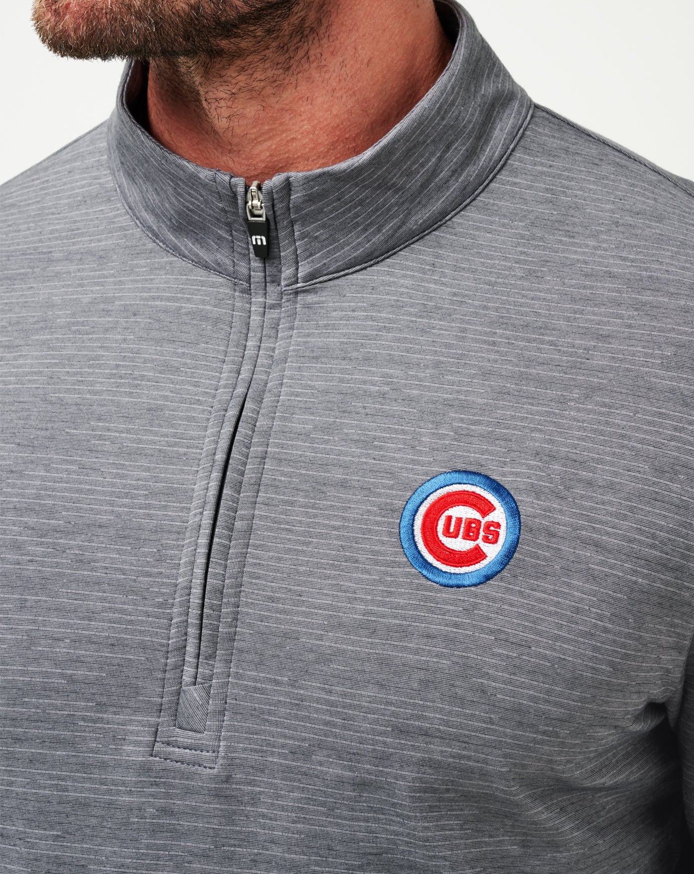 Chicago Cubs The Heater Quarter Zip - Travis Mathew