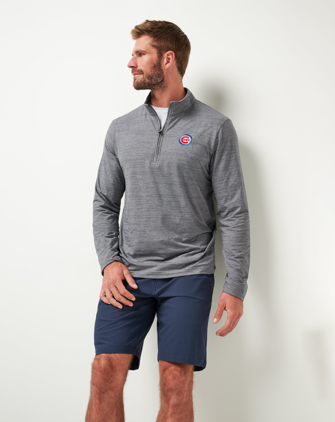 Chicago Cubs The Heater Quarter Zip - Travis Mathew