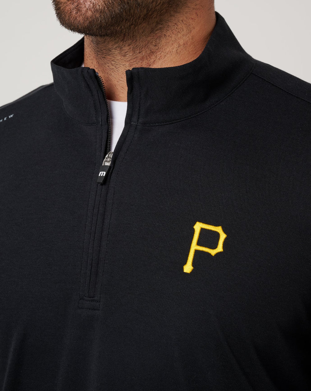 Pittsburgh Pirates Time To Tailgate Quarter Zip - Travis Mathew