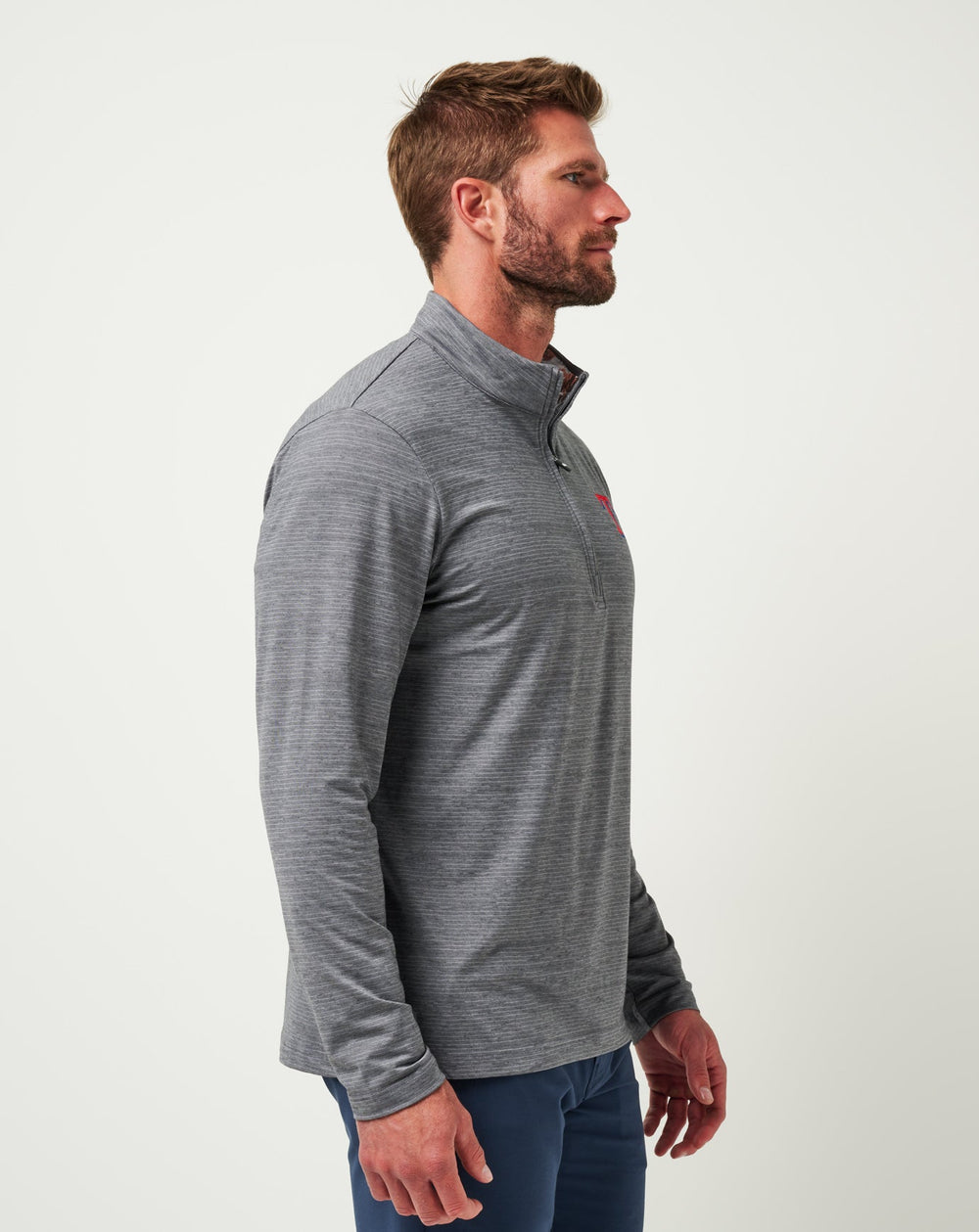 Texas Rangers The Heater Quarter Zip - Travis Mathew