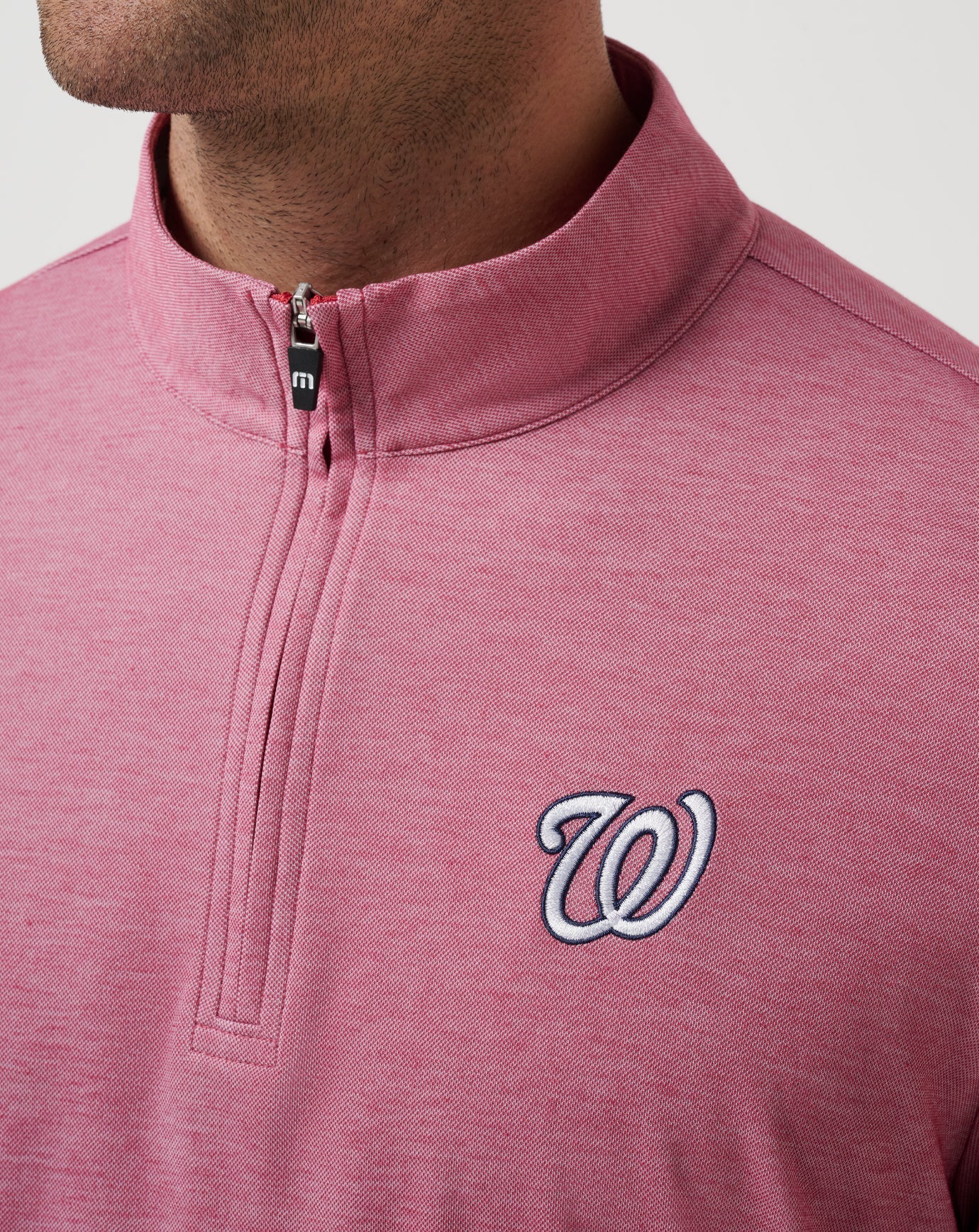 Washington Nationals Time To Tailgate Quarter Zip - Travis Mathew