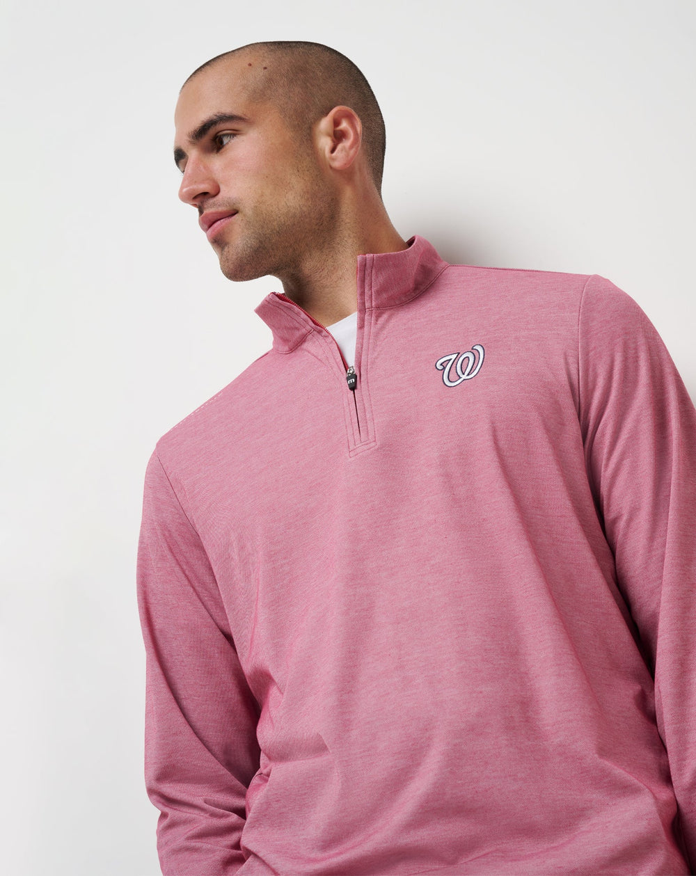 Washington Nationals Time To Tailgate Quarter Zip - Travis Mathew