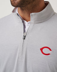 Cincinatti Reds Time To Tailgate Quarter Zip - Travis Mathew