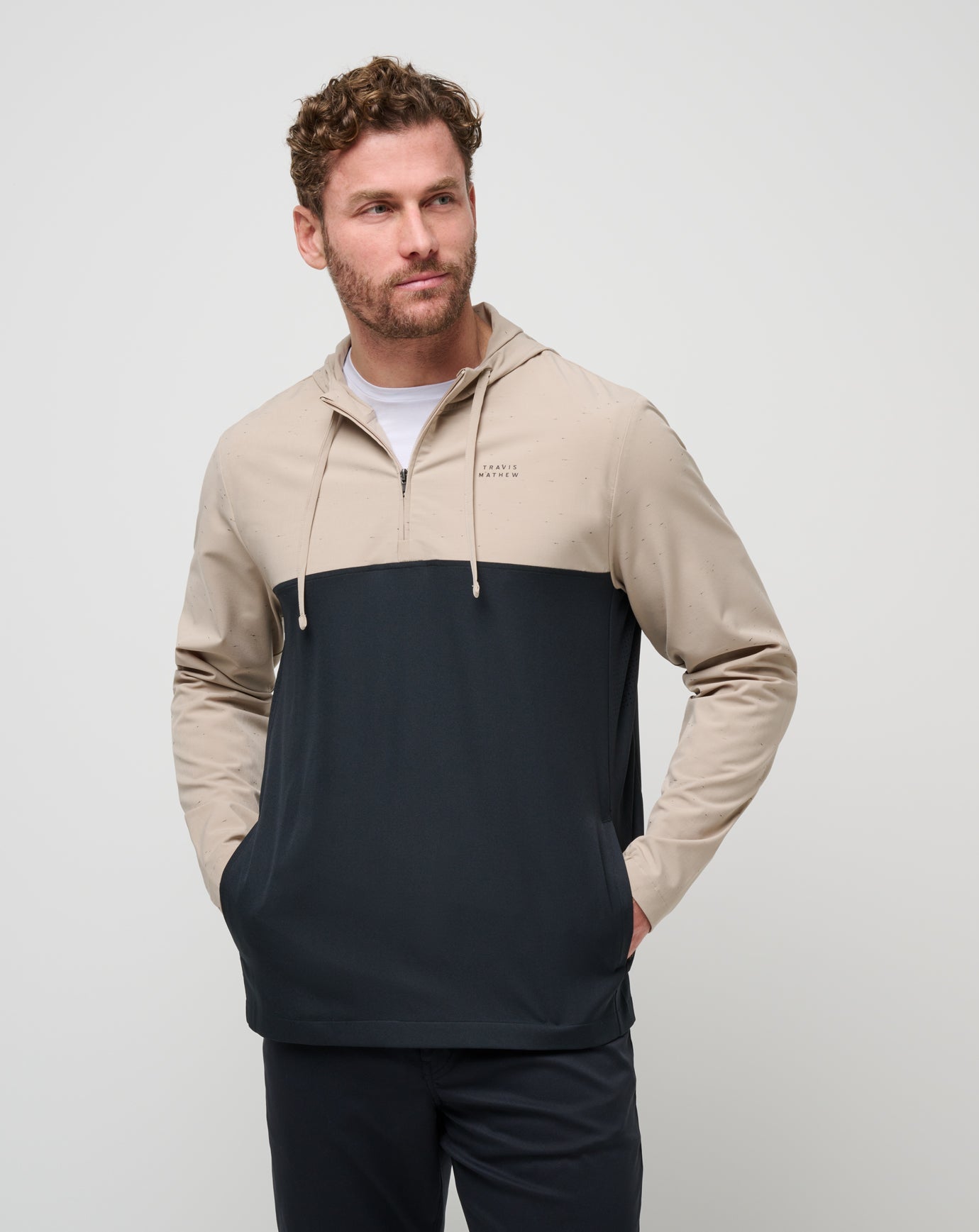 Rocky Shore Quarter Zip Hoodie - Travis Mathew