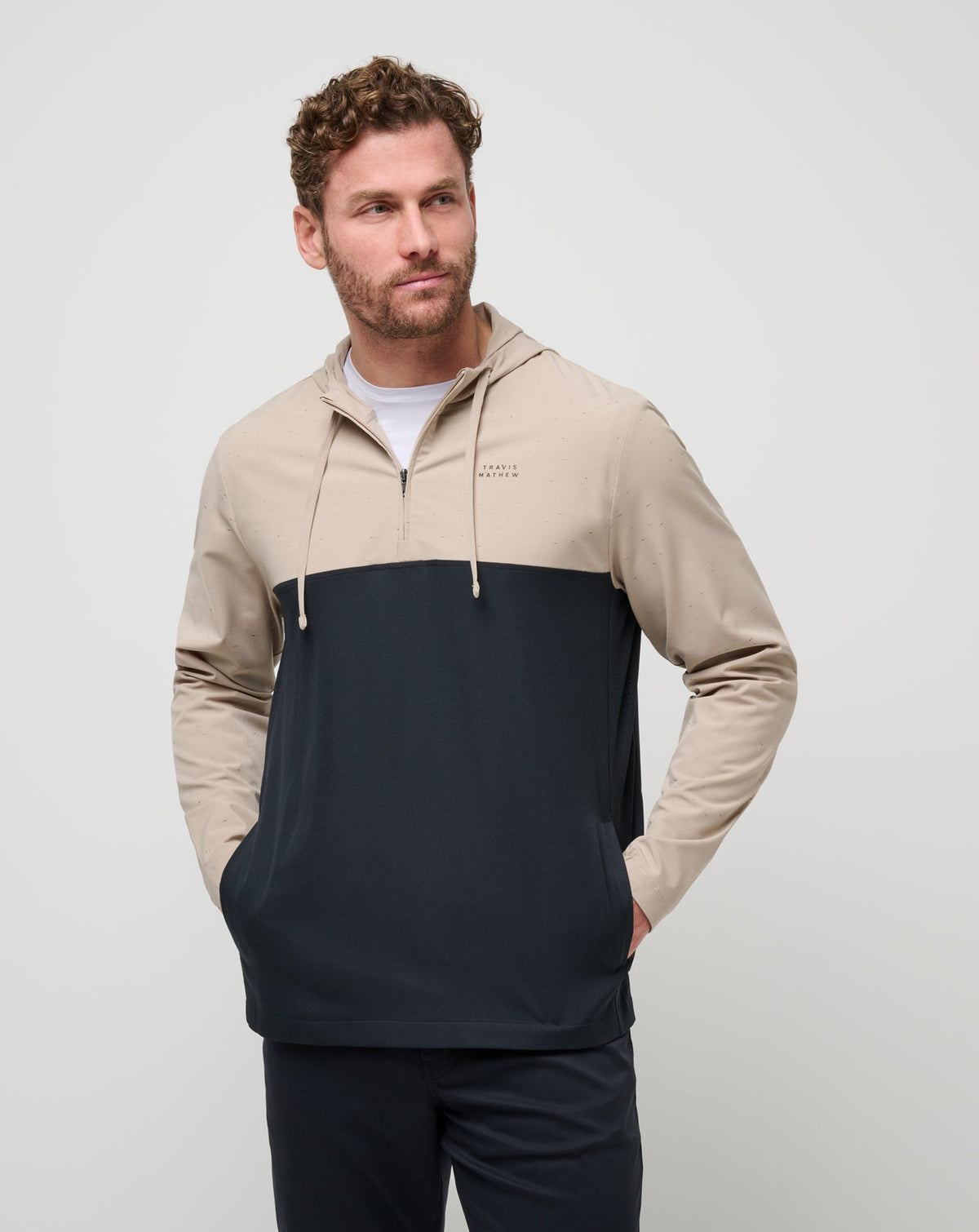 Rocky Shore Quarter Zip Hoodie - Travis Mathew