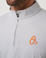 Baltimore Orioles Time To Tailgate Quarter Zip - Travis Mathew