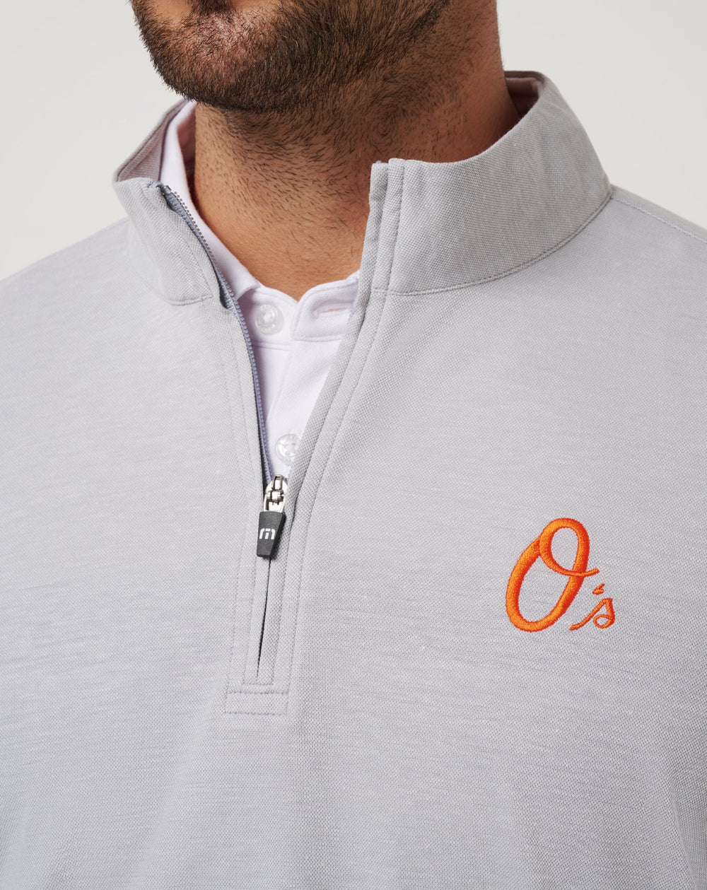 Baltimore Orioles Time To Tailgate Quarter Zip - Travis Mathew