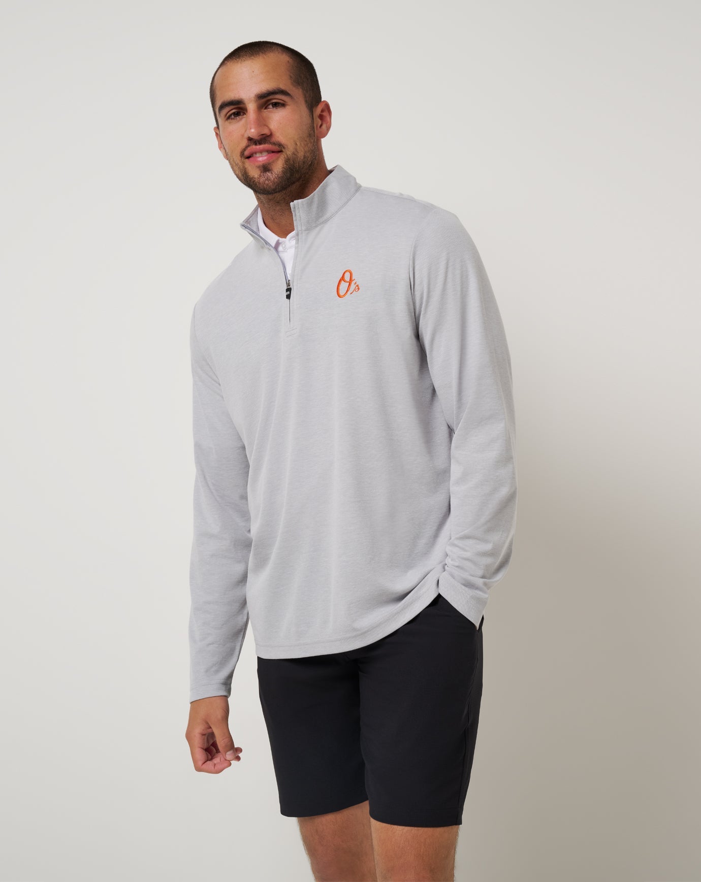 Baltimore Orioles Time To Tailgate Quarter Zip - Travis Mathew