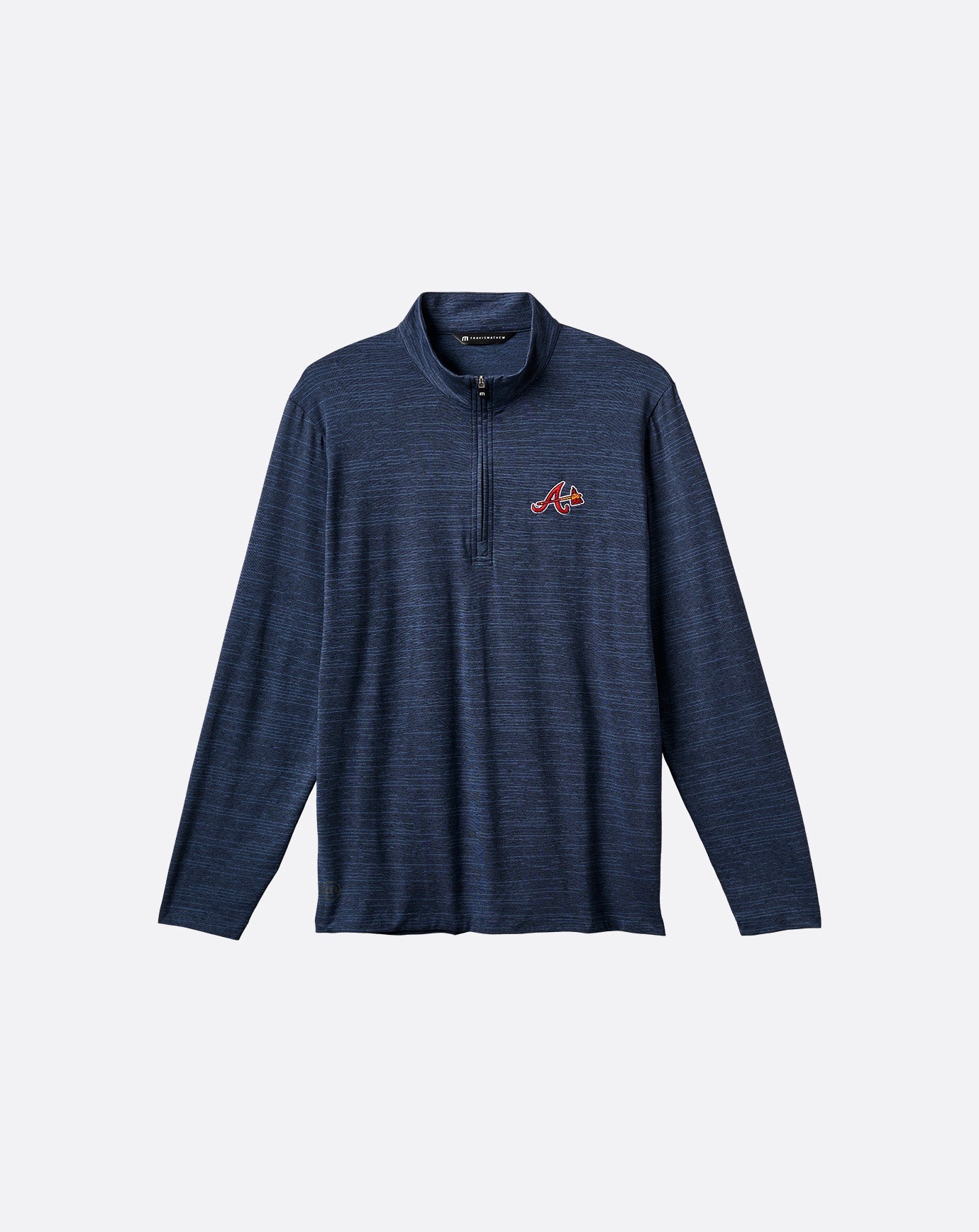 Atlanta Braves The Heater Quarter Zip - Travis Mathew