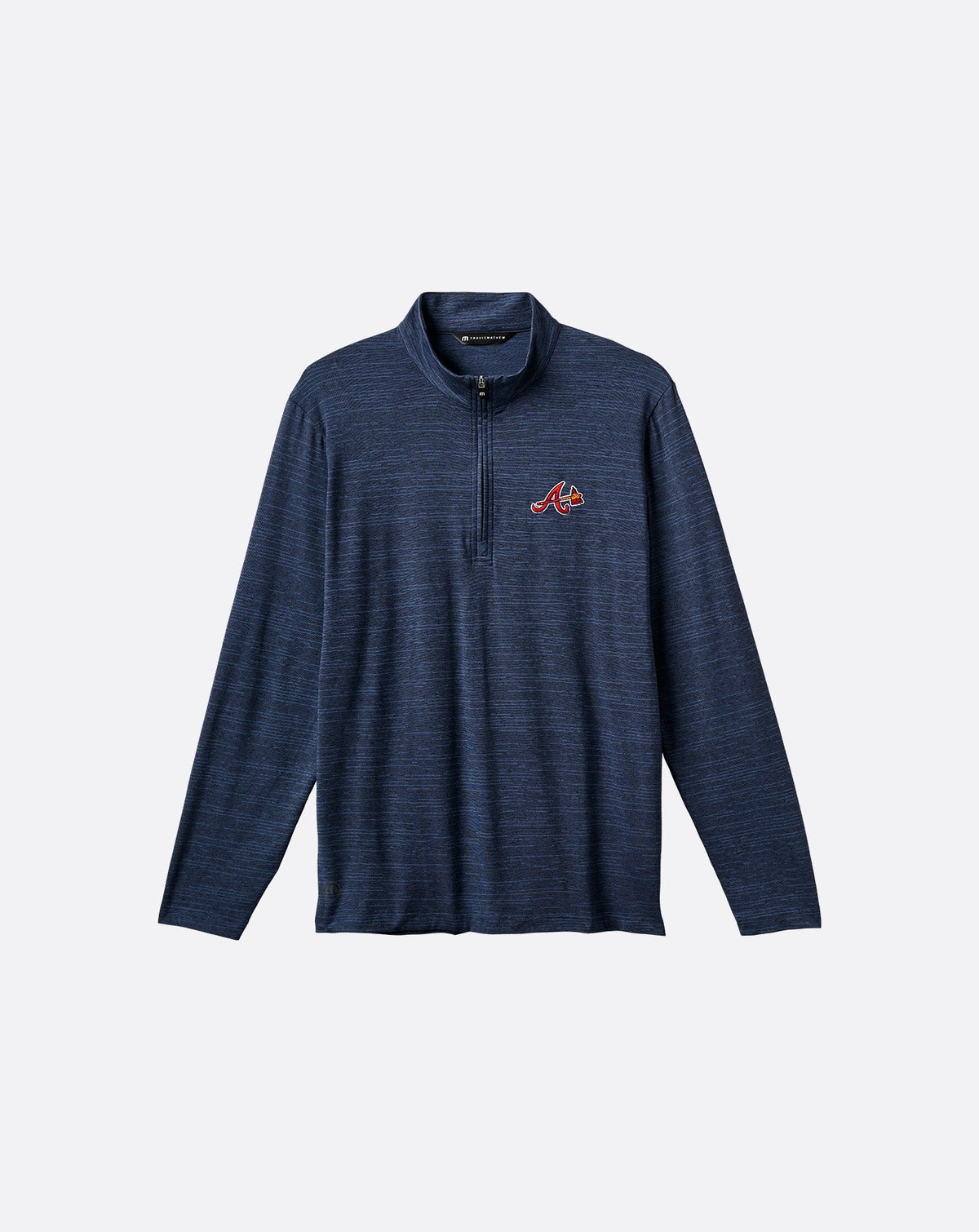 Atlanta Braves The Heater Quarter Zip - Travis Mathew