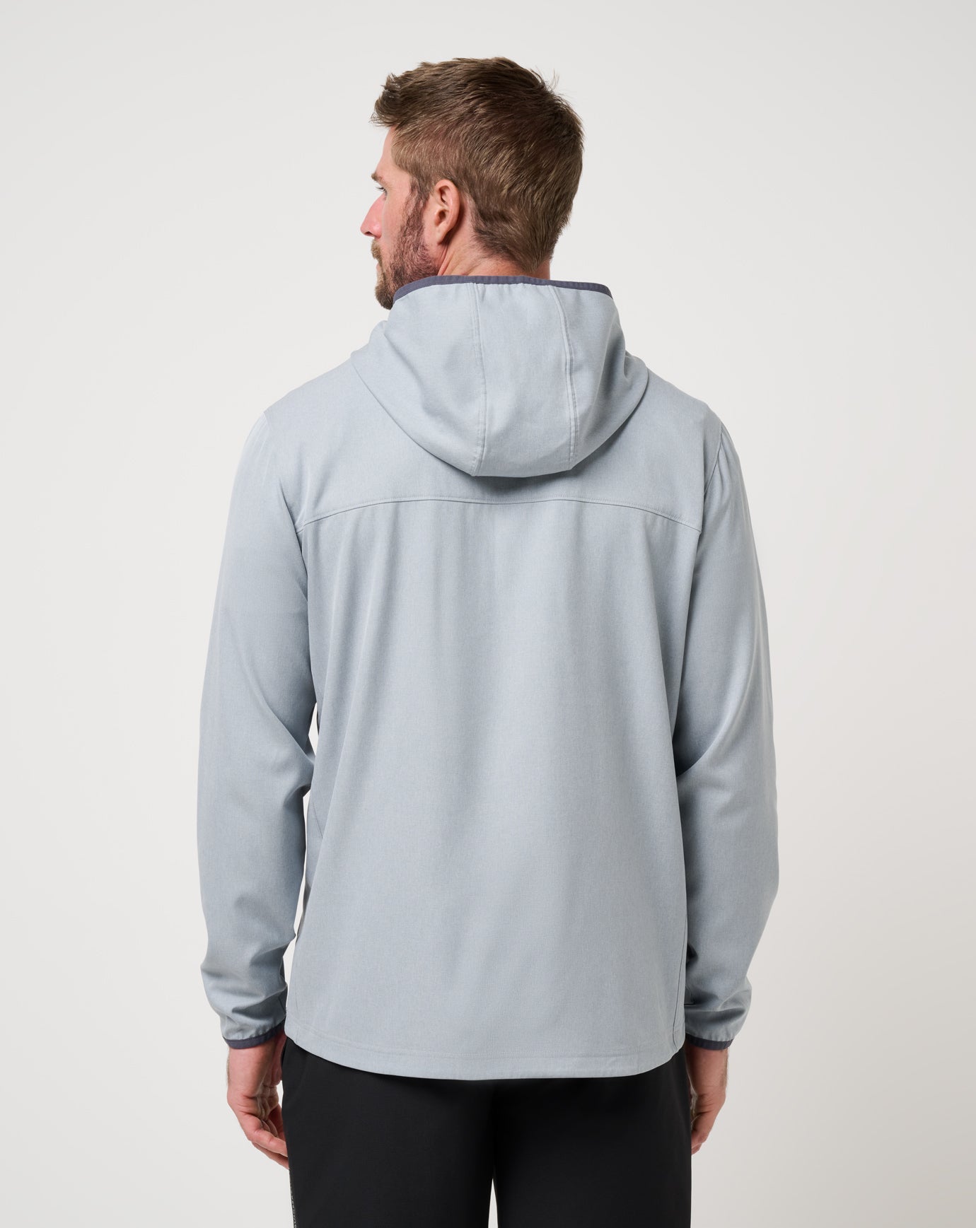 Out Of Pocket Hooded Quarter Zip - Travis Mathew